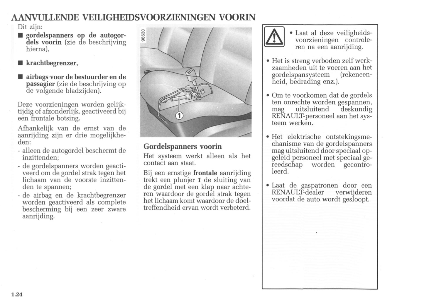 2003-2004 Renault Kangoo Gebruikershandleiding | Nederlands