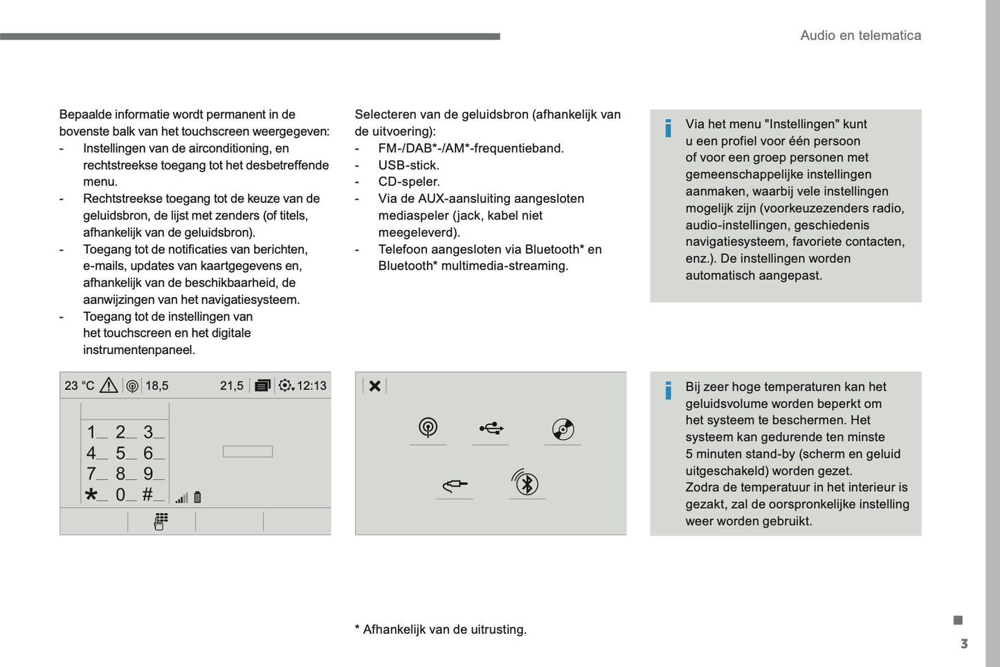 2016-2018 Citroën C4 Picasso/Grand C4 Picasso Infotainment Handleiding | Nederlands