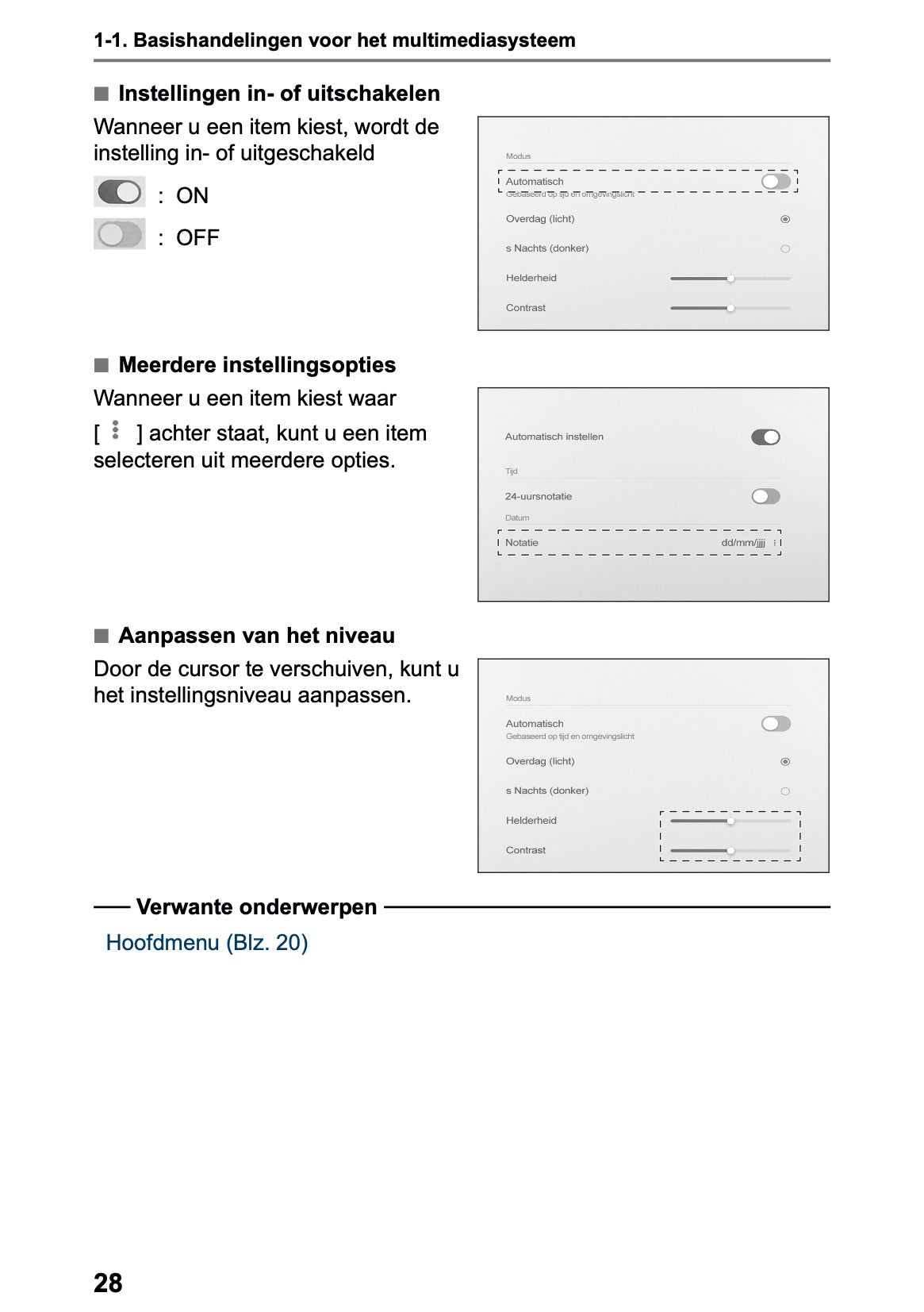2023-2024 Lexus NX 450h+ Navigation Manual | Dutch