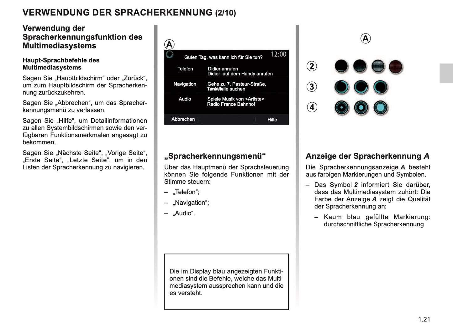 2023-2024 Renault Easy Link Infotainment Manual | German