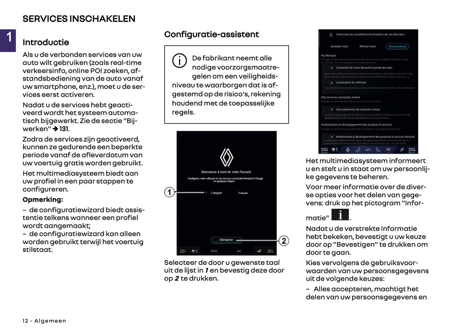 2024-2025 Renault Open R Link Infotainment Manual | Dutch