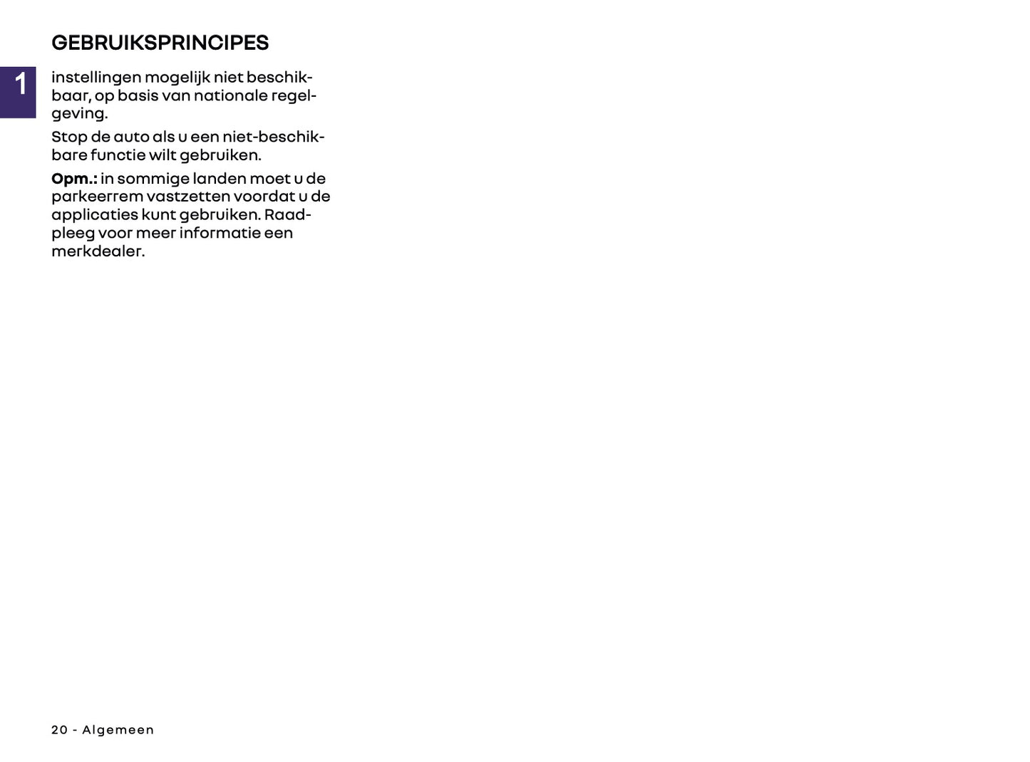 2024-2025 Renault Open R Link Infotainment Manual | Dutch
