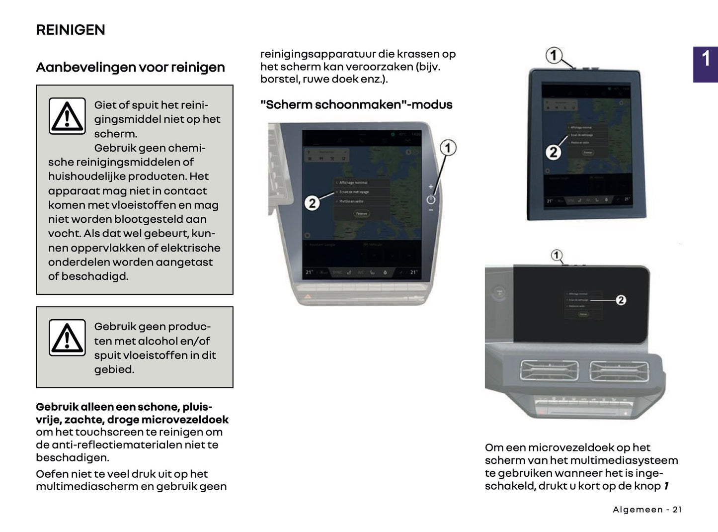 2024-2025 Renault Open R Link Infotainment Manual | Dutch