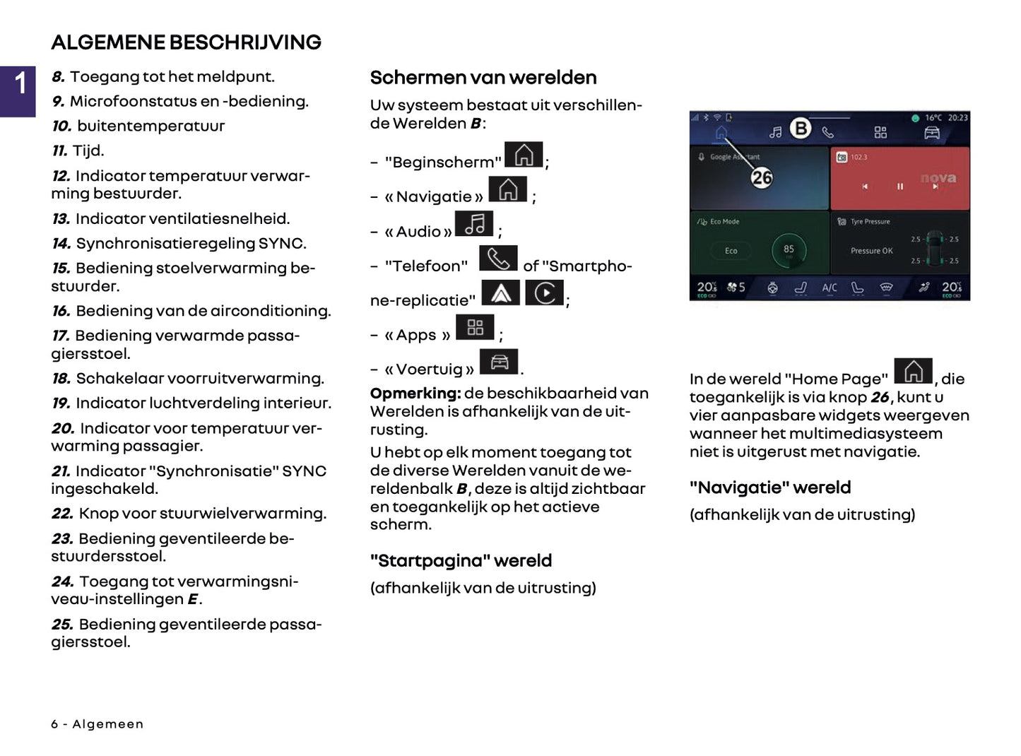 2024-2025 Renault Open R Link Infotainment Manual | Dutch