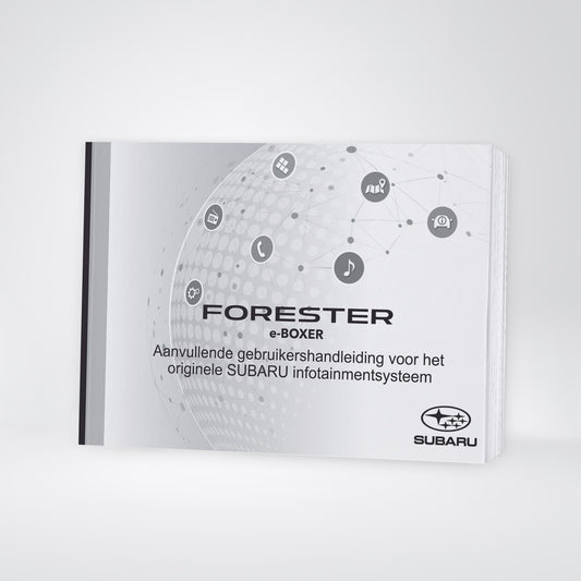 2025 Subaru Forester Infotainment Manual | Dutch