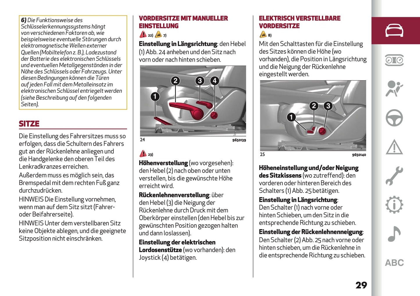 2024-2025 Alfa Romeo Tonale Owner's Manual | German