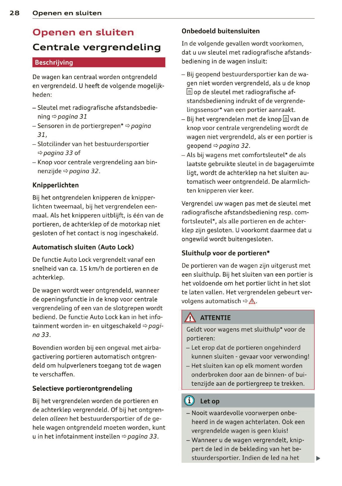 2014-2015 Audi A7 Gebruikershandleiding | Nederlands