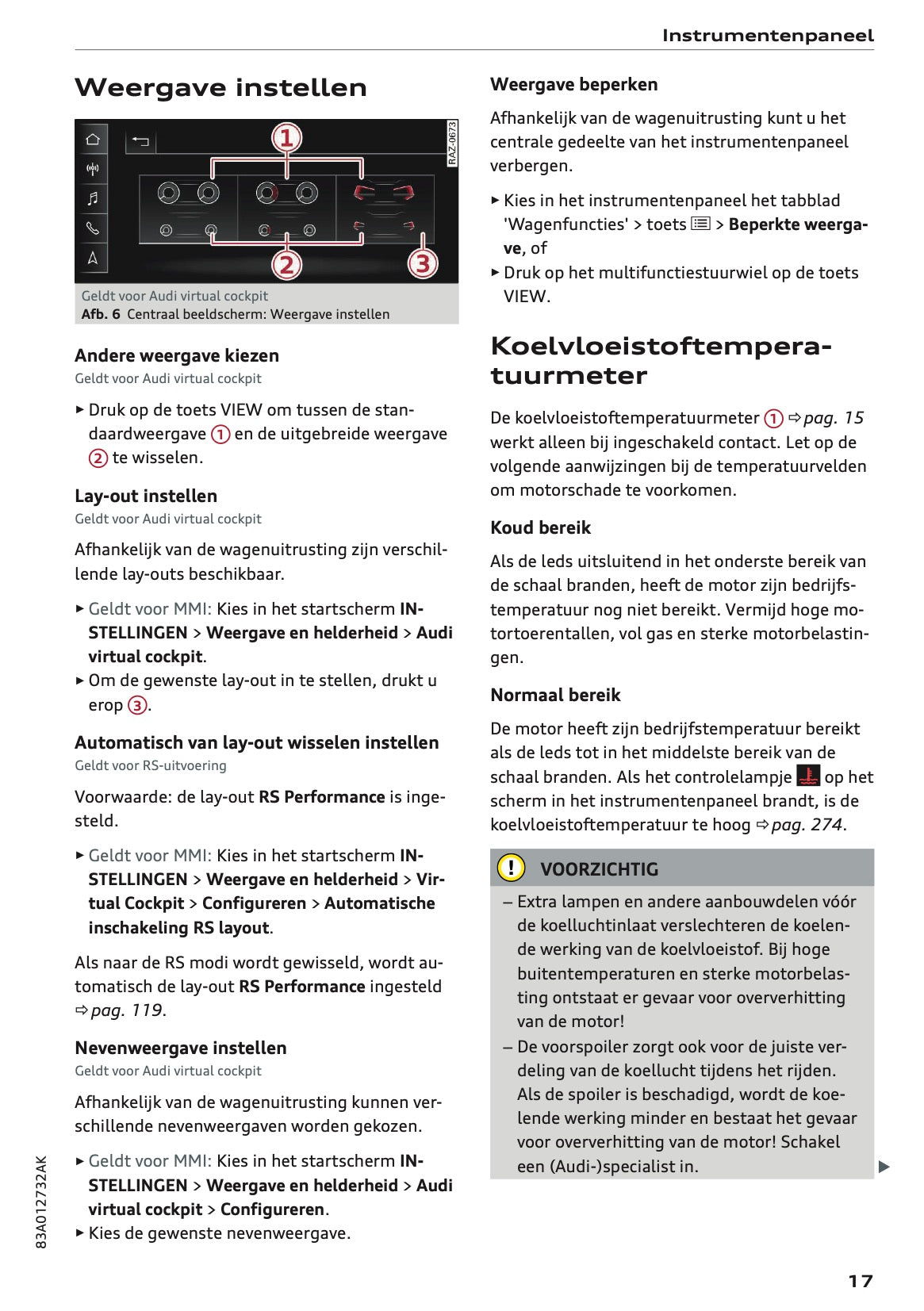 2021-2022 Audi Q3/RS Q3 Owner's Manual | Dutch