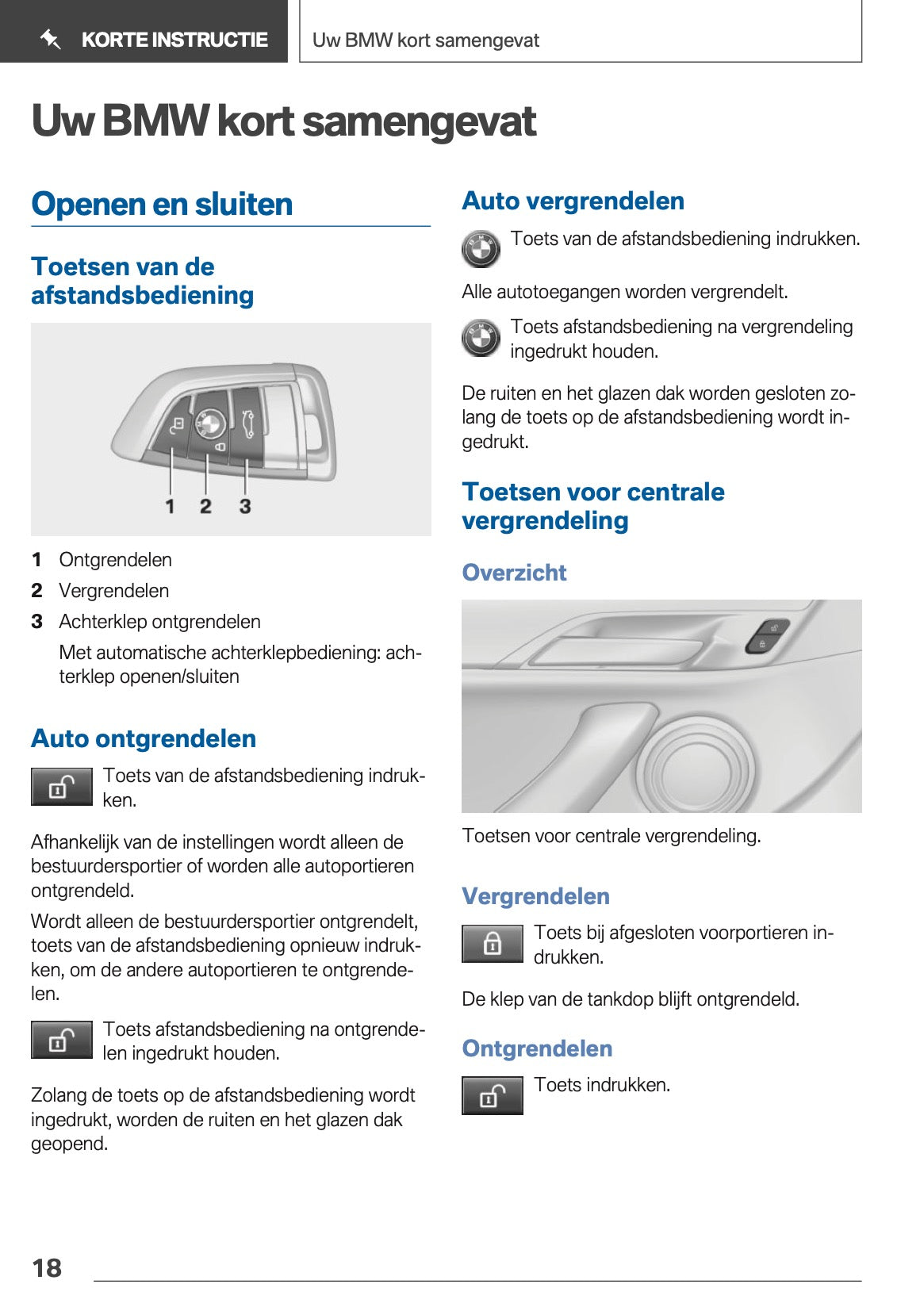 2019 BMW X2 Owner's Manual | Dutch