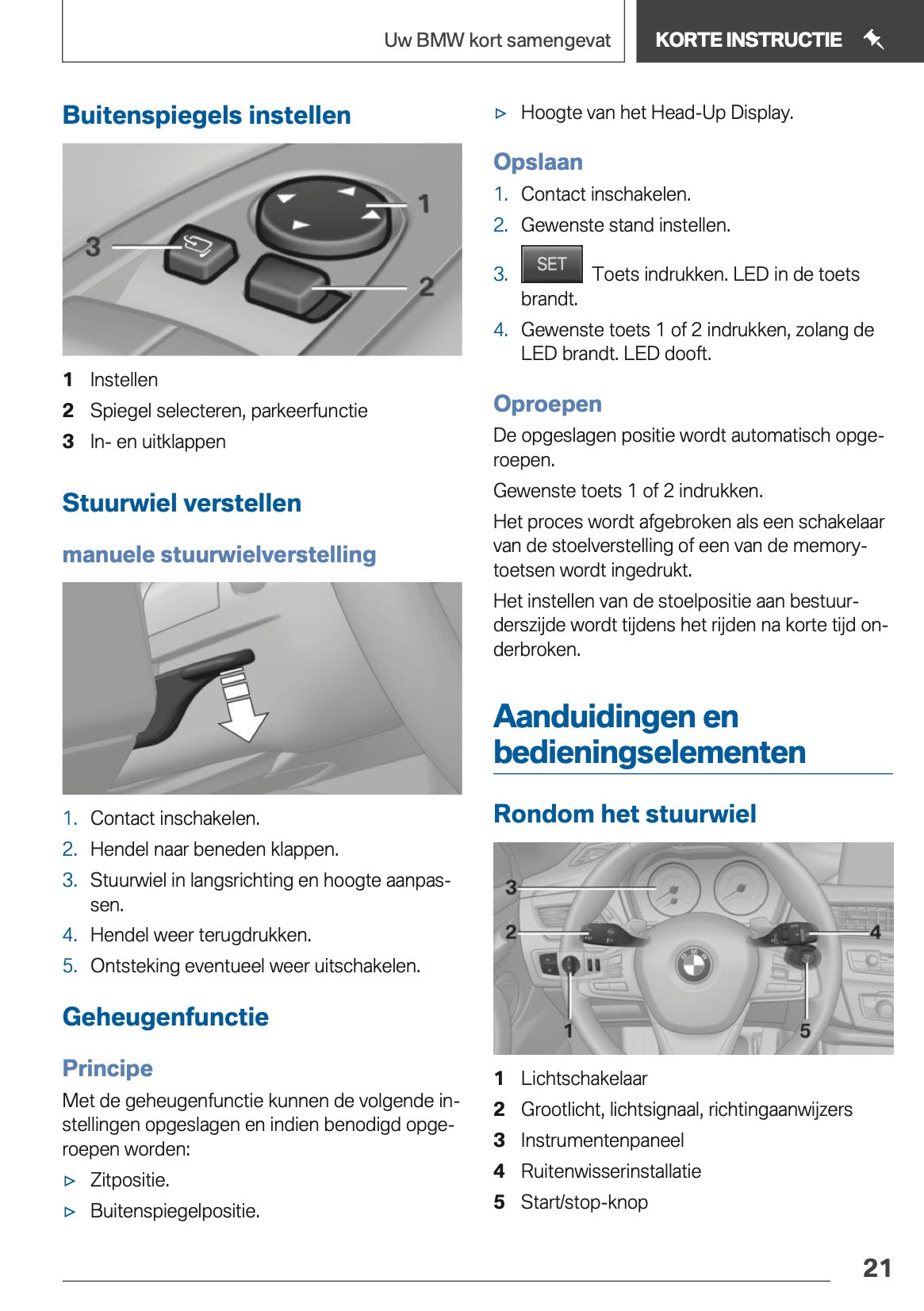 2019 BMW X2 Owner's Manual | Dutch