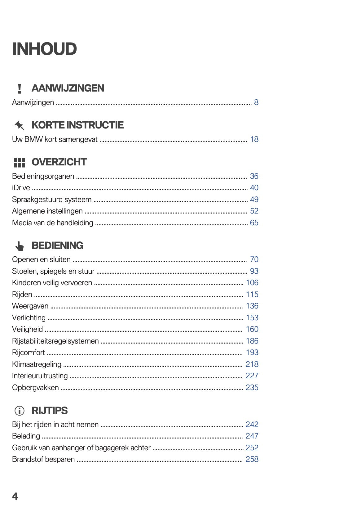 2019 BMW X2 Owner's Manual | Dutch