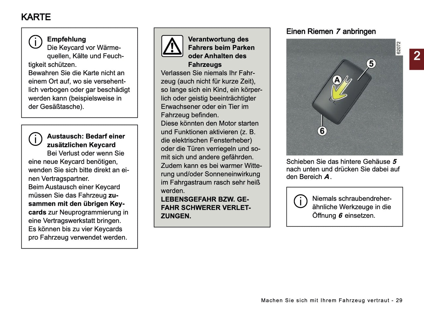 2025-2026 Dacia Sandero/Sandero Stepway Owner's Manual | German
