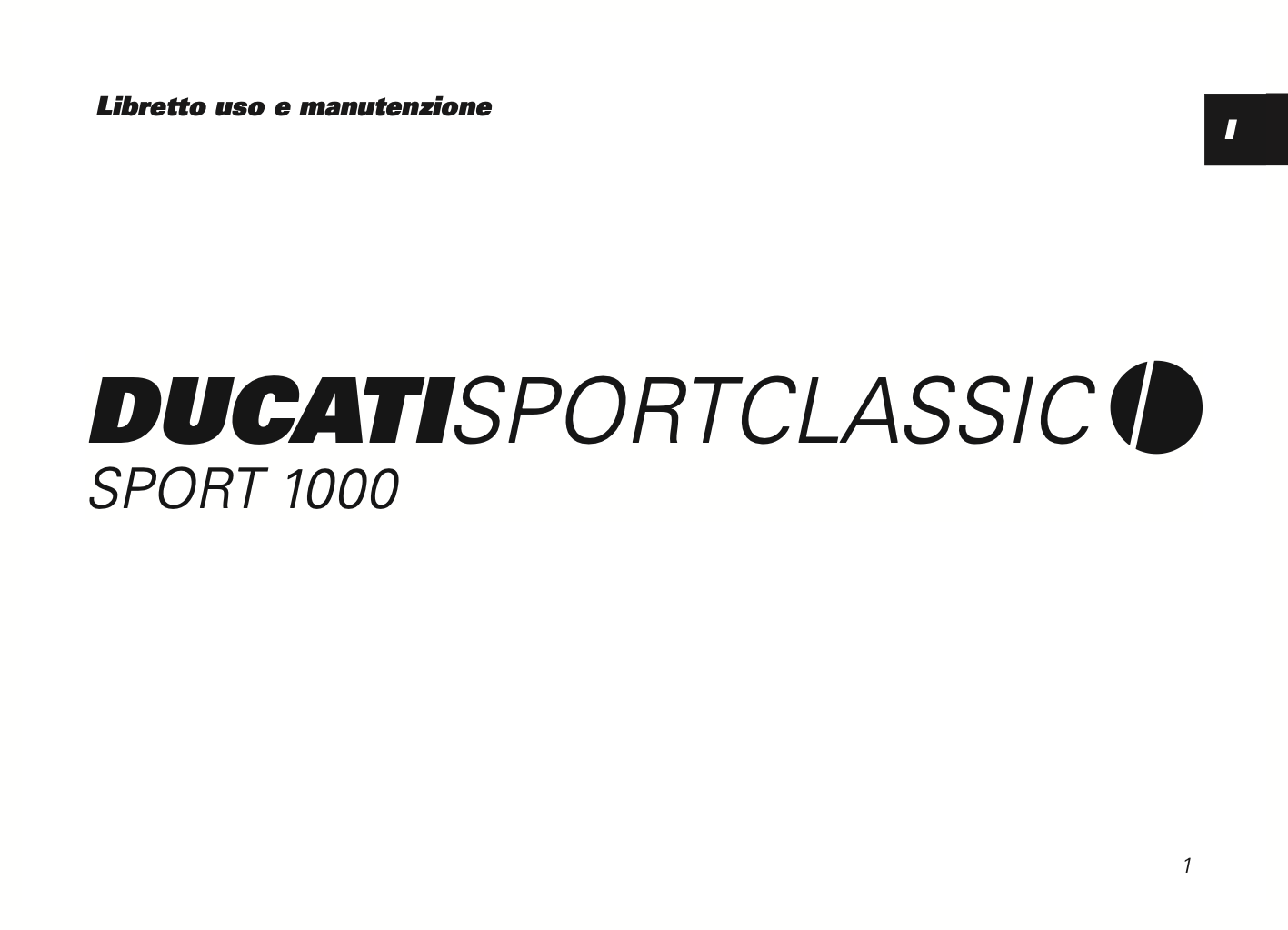 2006-2008 Ducati Sport1000 Gebruikershandleiding | Engels