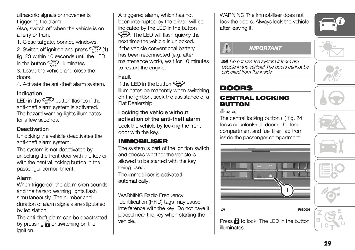 2026 Fiat 600 Owner's Manual | English