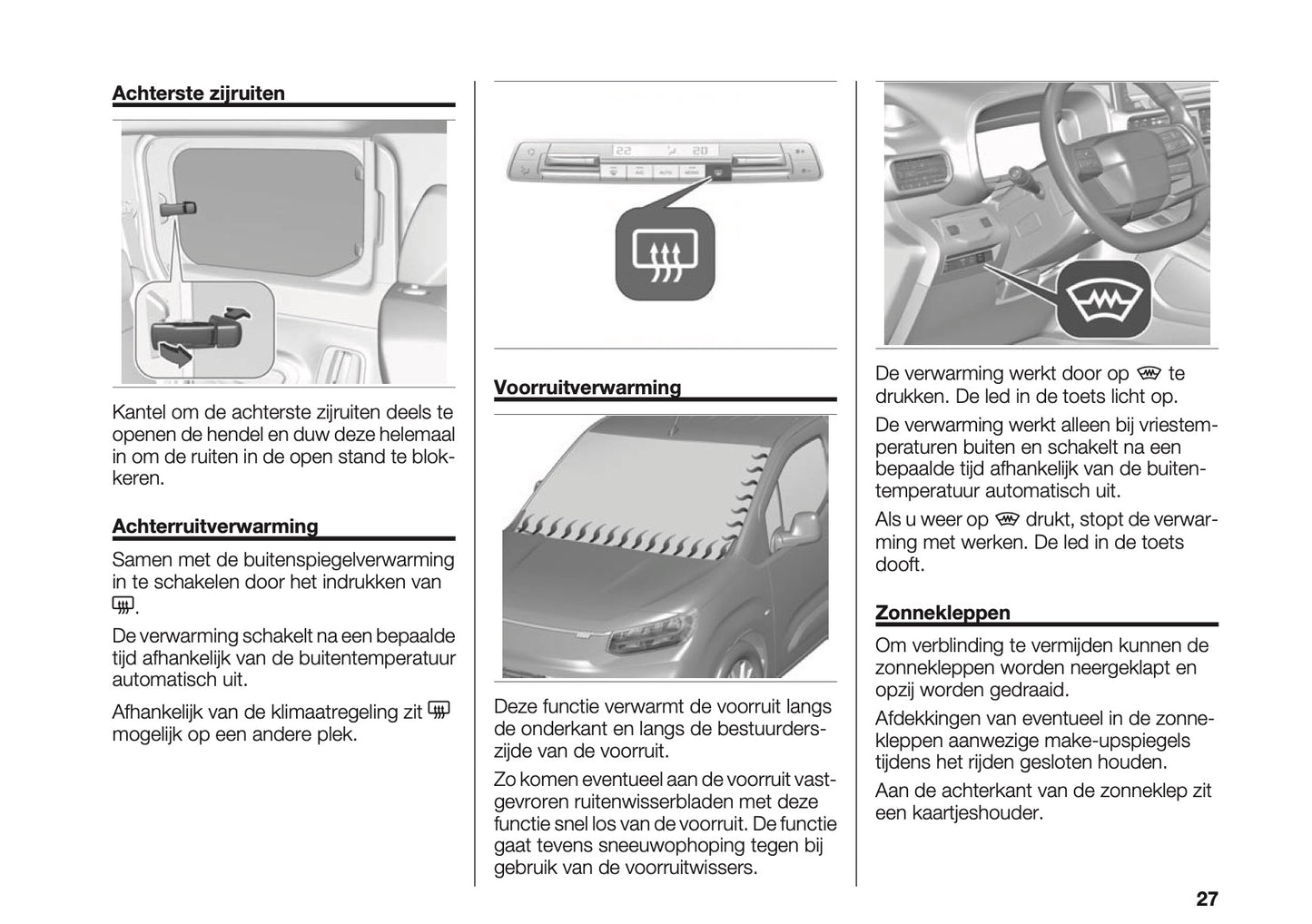 2023-2025 Fiat Doblo Gebruikershandleiding | Nederlands