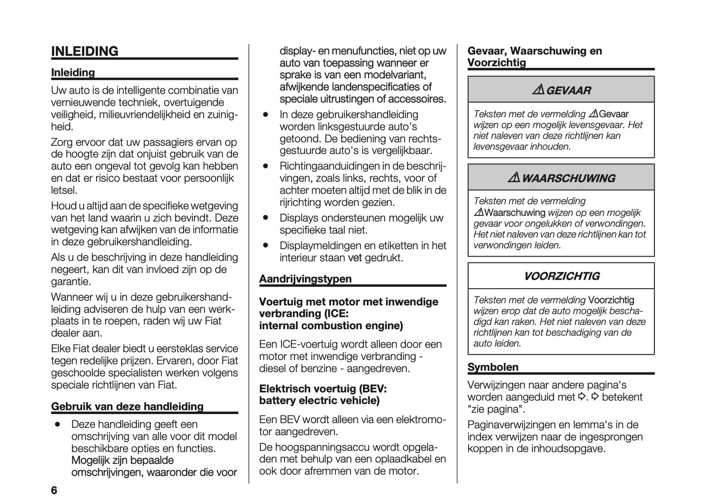 2023-2025 Fiat Doblo Gebruikershandleiding | Nederlands