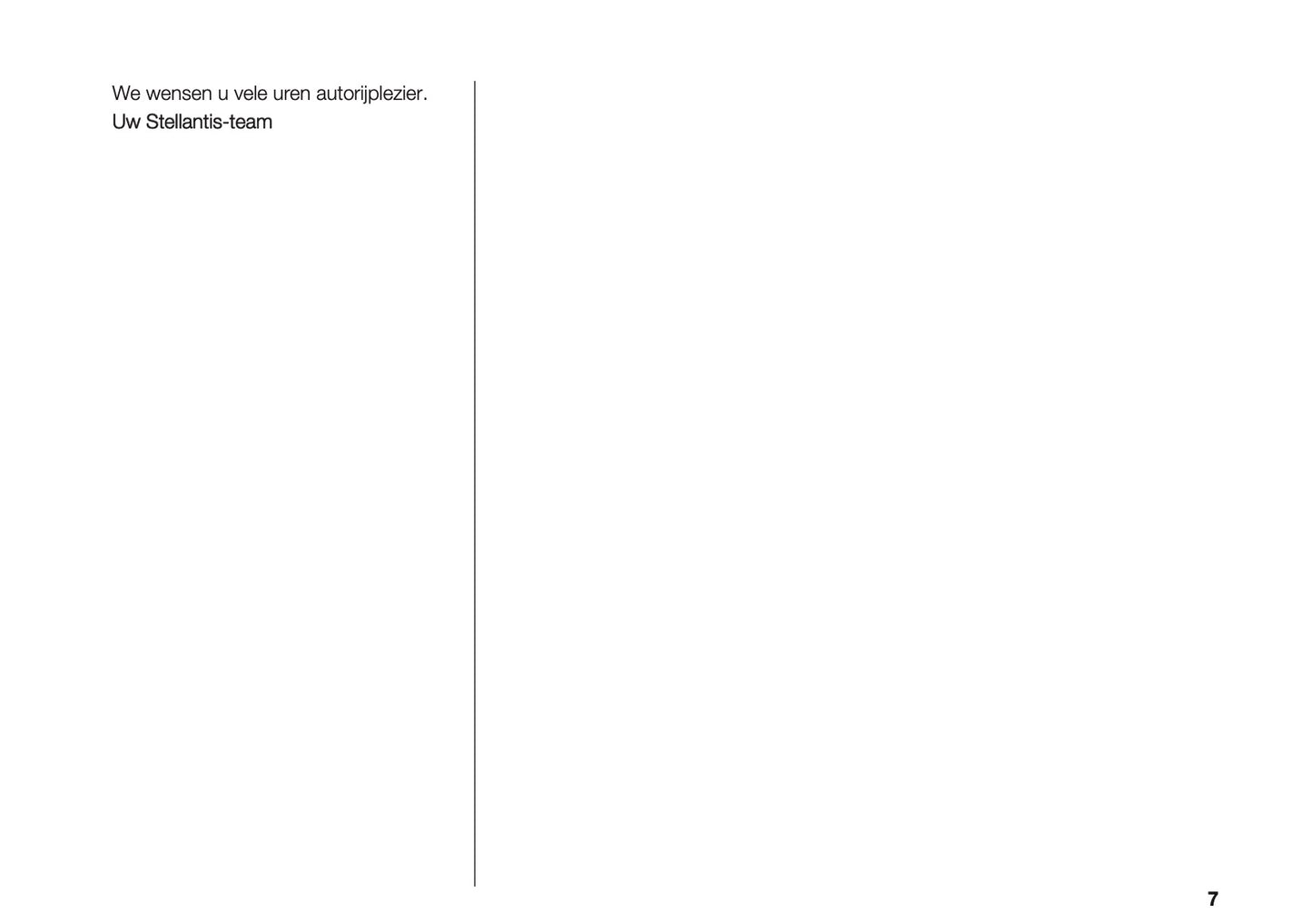2023-2025 Fiat Doblo Gebruikershandleiding | Nederlands