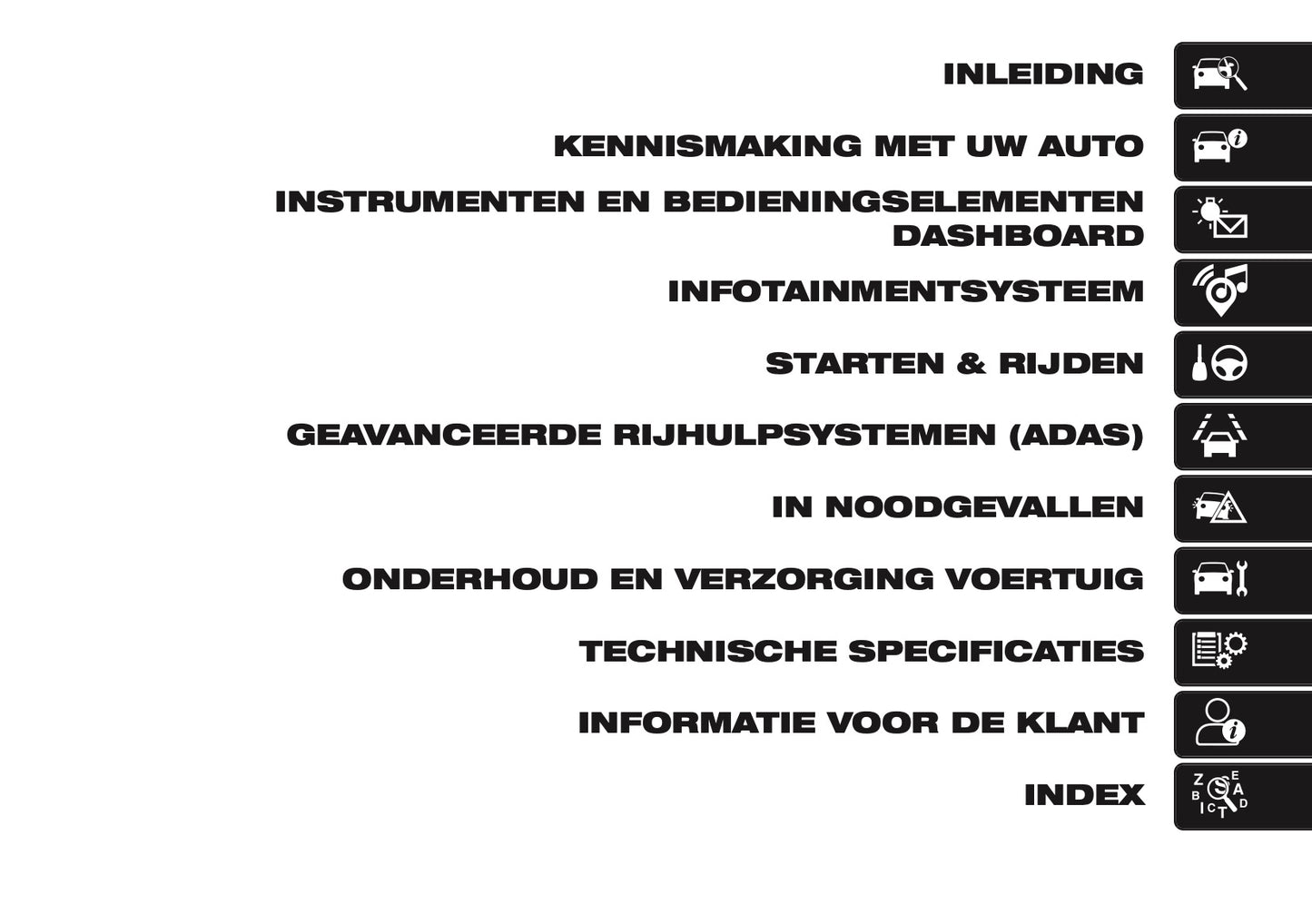 2025 Fiat Doblo Gebruikershandleiding | Nederlands