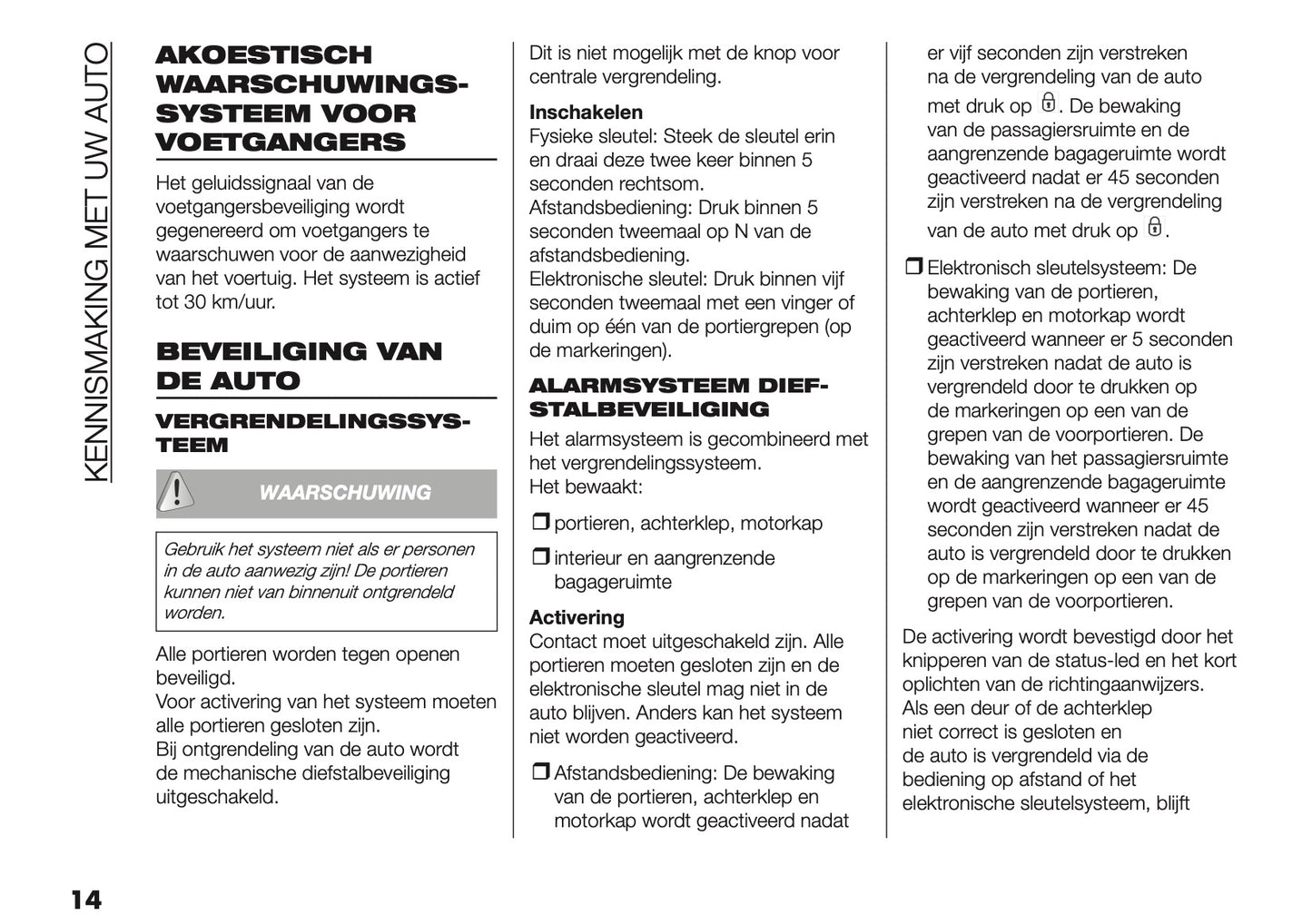2025 Fiat Doblo Gebruikershandleiding | Nederlands