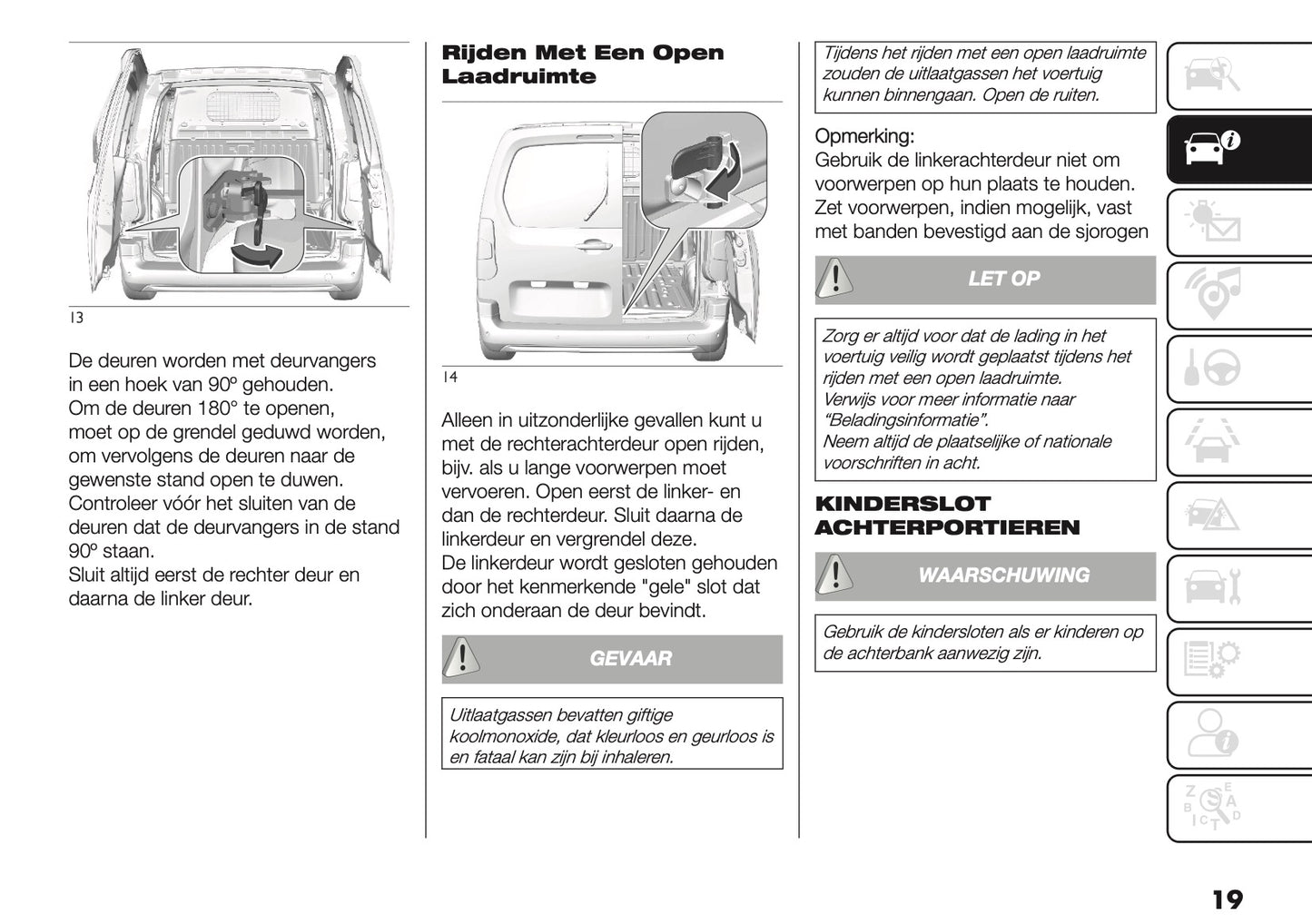 2025 Fiat Doblo Gebruikershandleiding | Nederlands