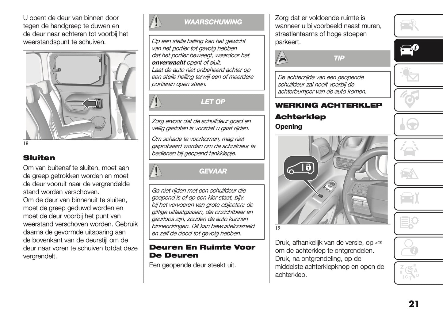 2025 Fiat Doblo Gebruikershandleiding | Nederlands
