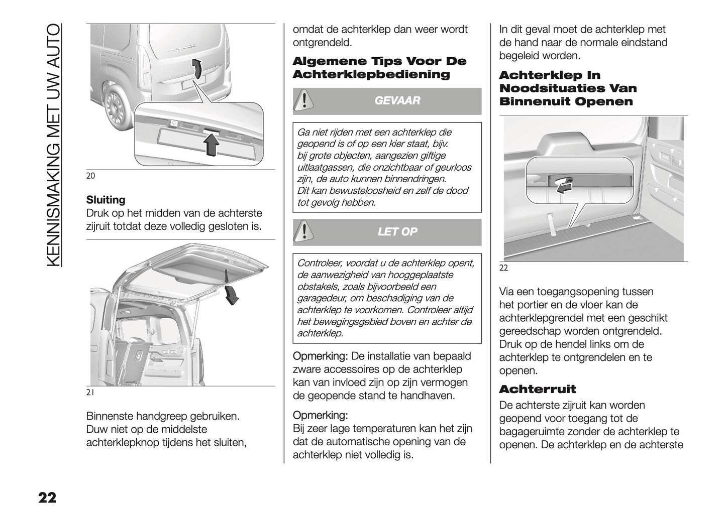 2025 Fiat Doblo Gebruikershandleiding | Nederlands
