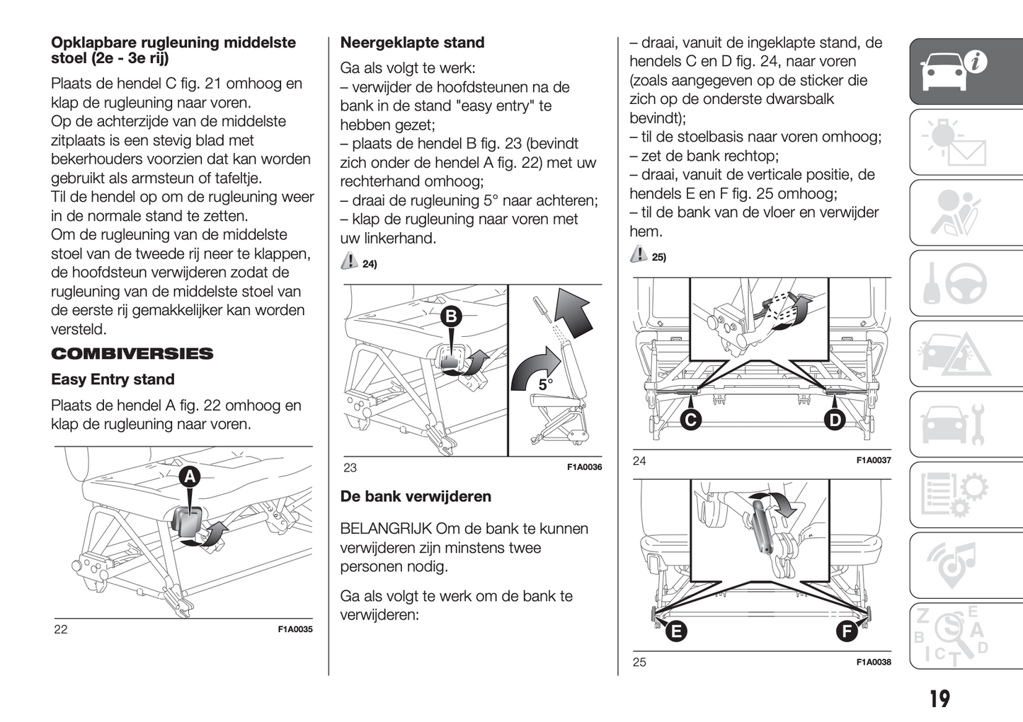 2016-2017 Fiat Ducato Gebruikershandleiding | Nederlands