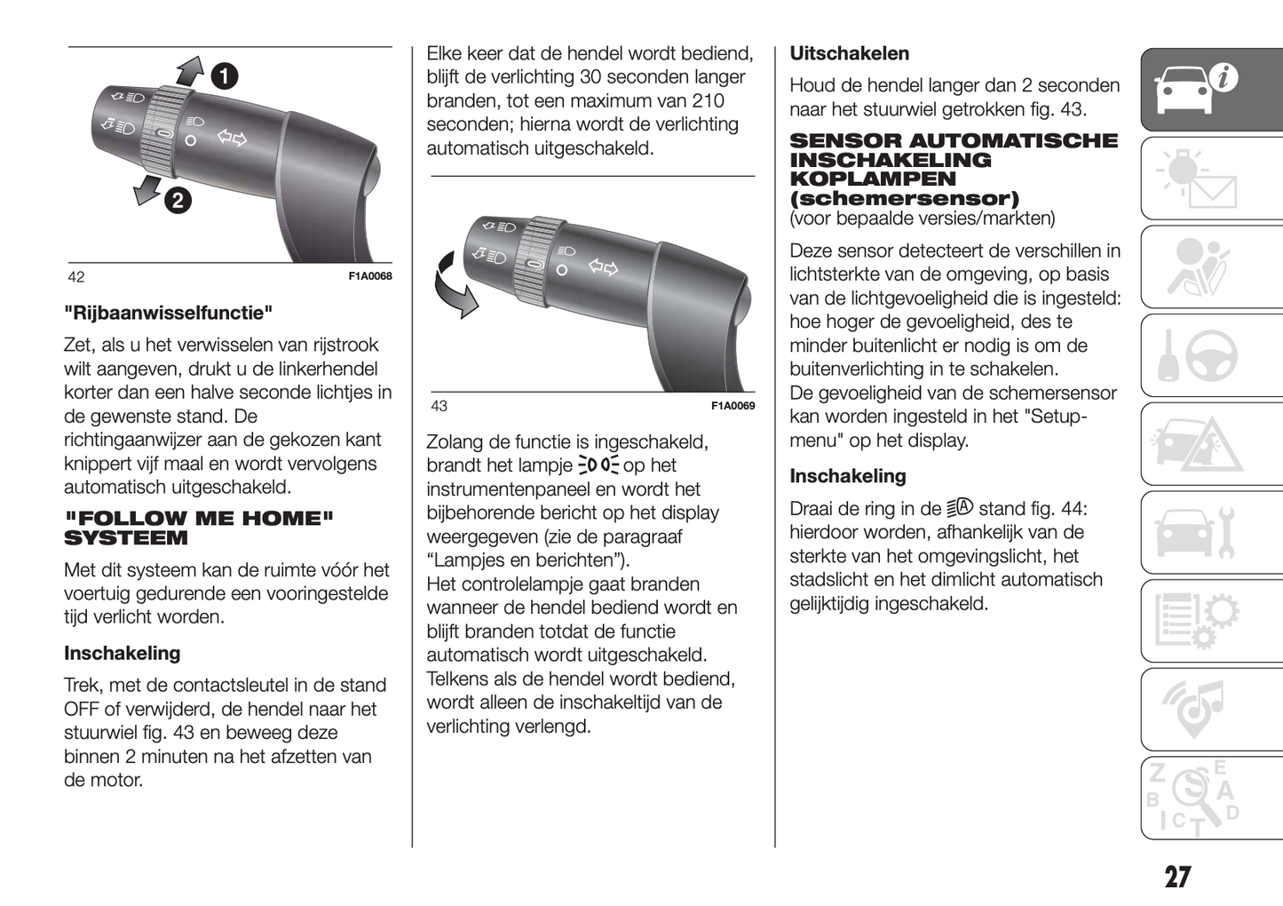 2016-2017 Fiat Ducato Gebruikershandleiding | Nederlands