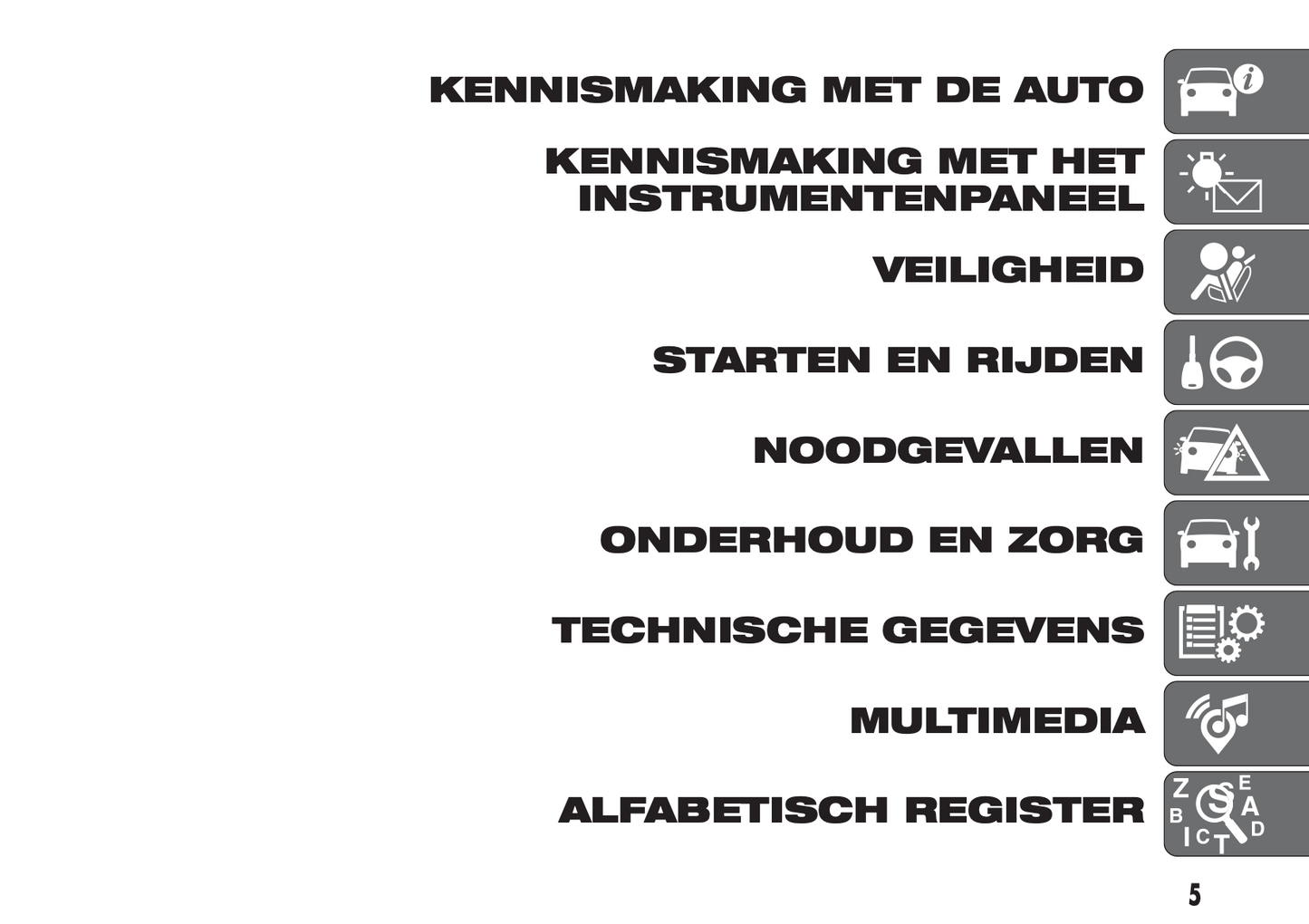 2016-2017 Fiat Ducato Gebruikershandleiding | Nederlands