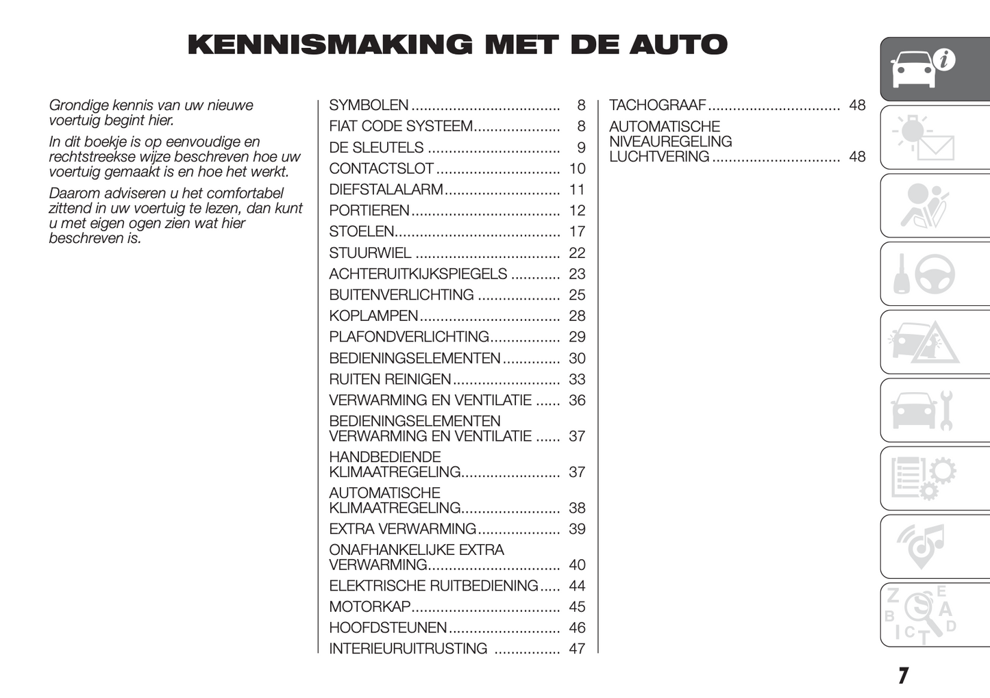 2016-2017 Fiat Ducato Gebruikershandleiding | Nederlands