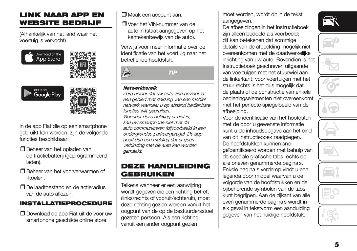 2025 Fiat Grande Panda Gebruikershandleiding | Nederlands