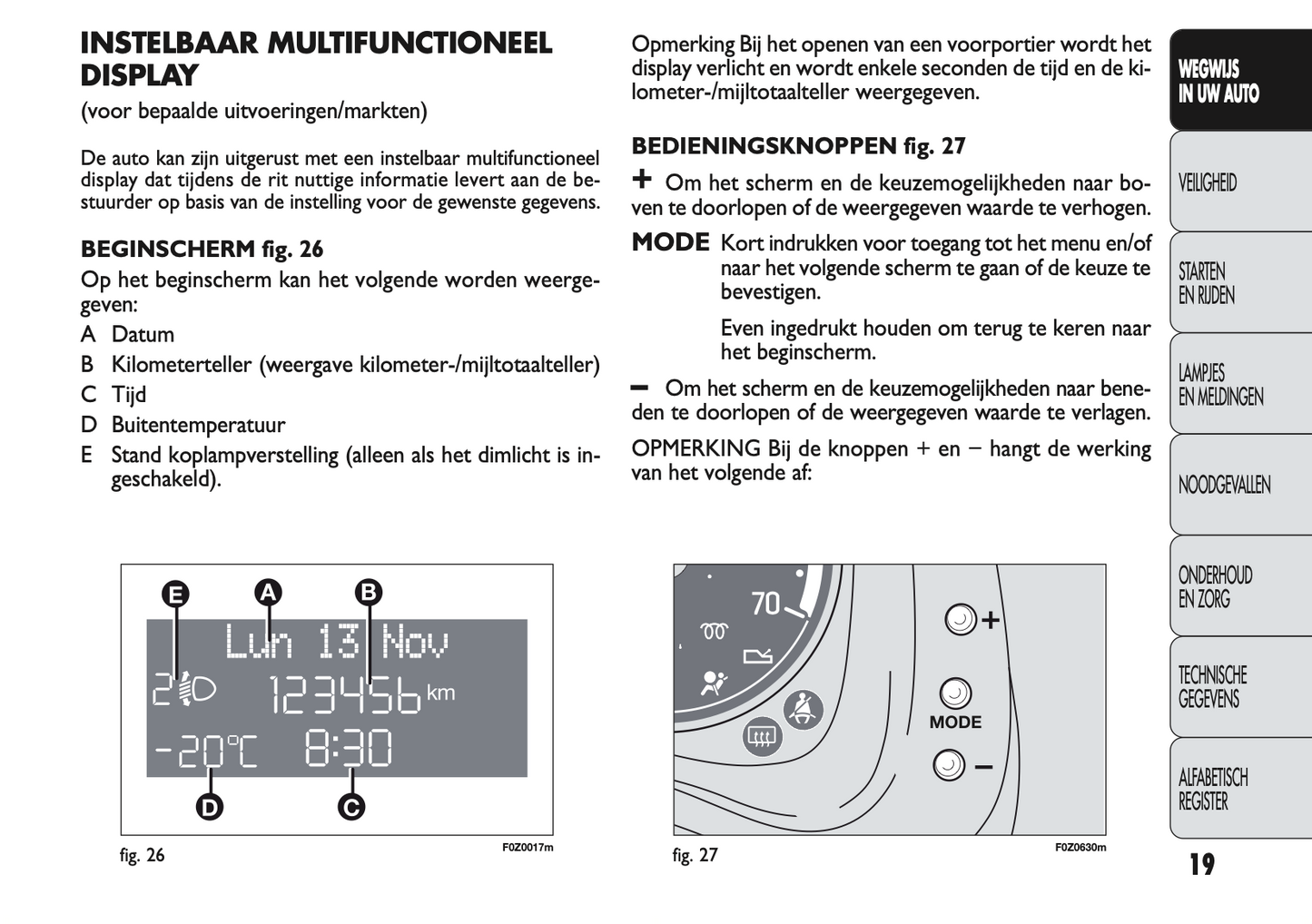 2009-2010 Fiat Panda Manuel du propriétaire | Néerlandais
