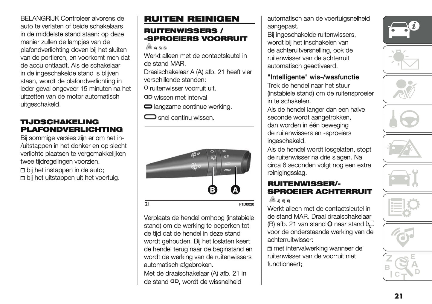 2019 Fiat Panda Gebruikershandleiding | Nederlands
