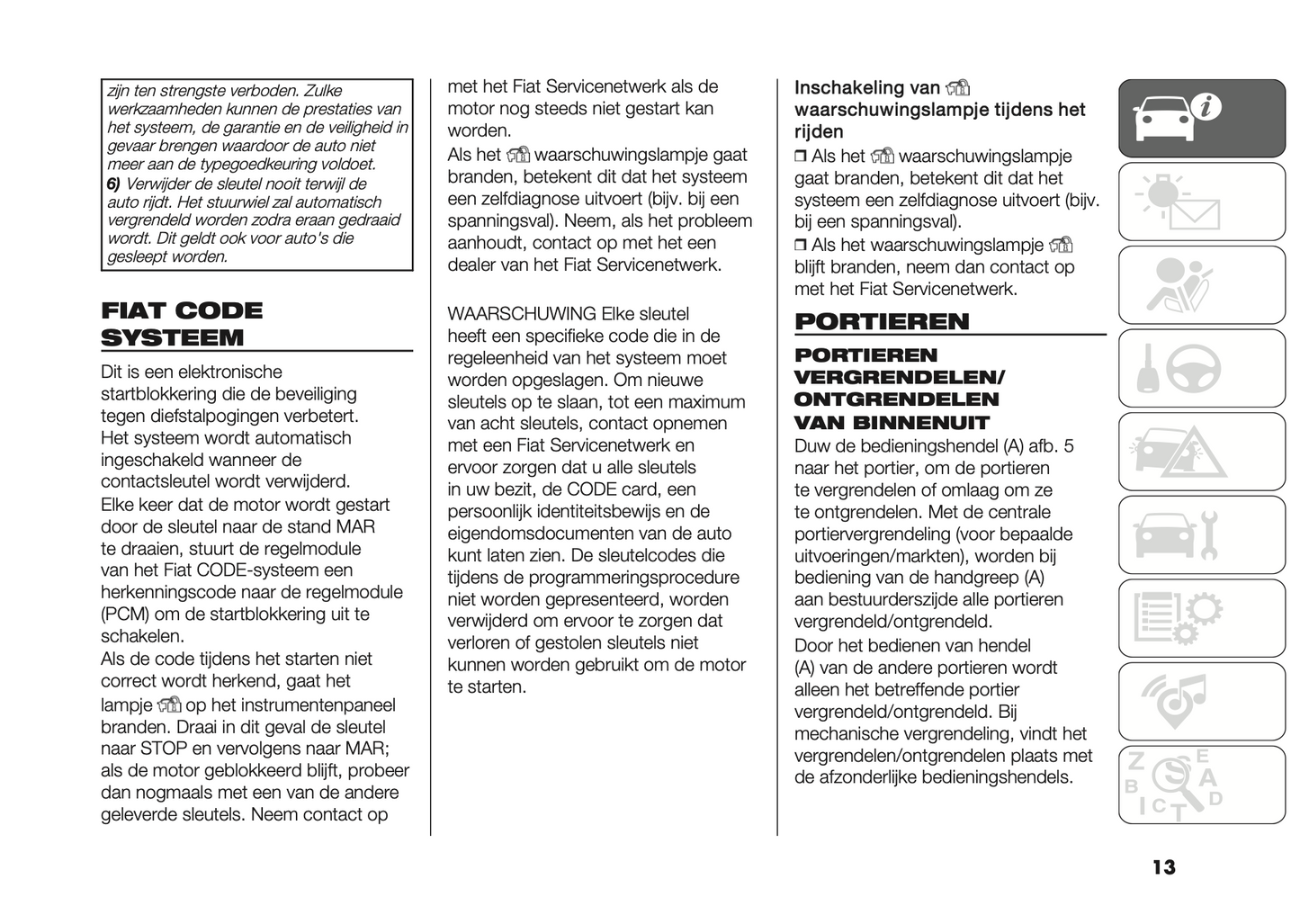 2023-2024 Fiat Panda Gebruikershandleiding | Nederlands