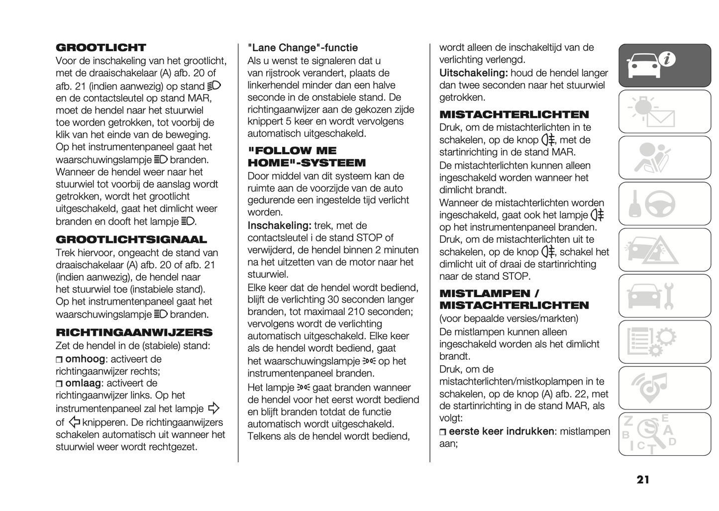 2023-2024 Fiat Panda Gebruikershandleiding | Nederlands