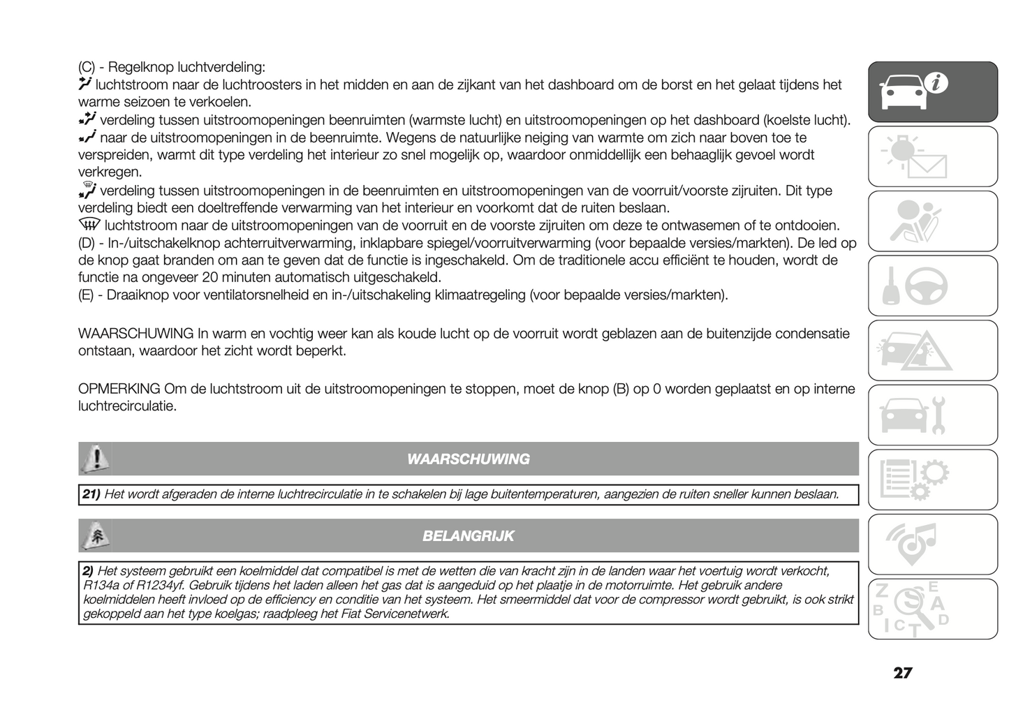 2023-2024 Fiat Panda Gebruikershandleiding | Nederlands