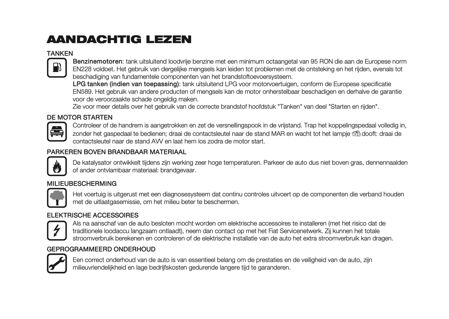 2023-2024 Fiat Panda Gebruikershandleiding | Nederlands