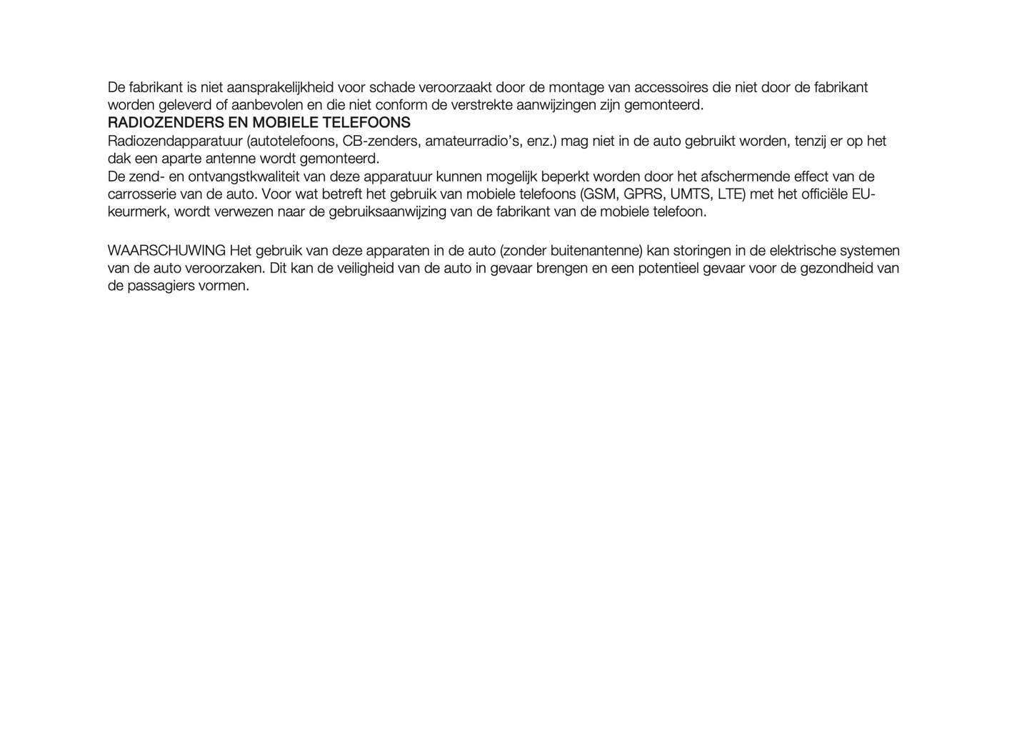 2023-2024 Fiat Panda Gebruikershandleiding | Nederlands
