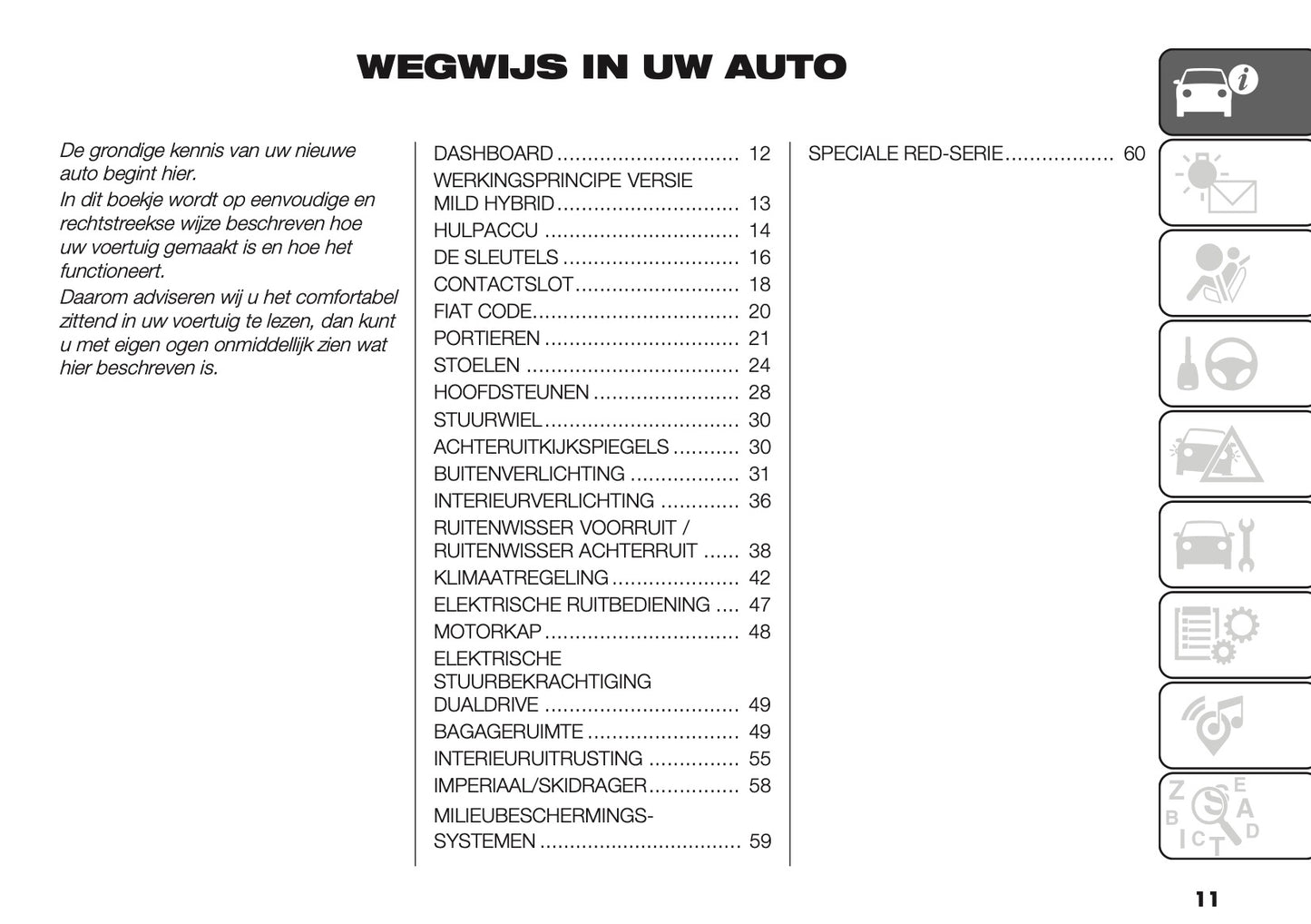 2023 Fiat Tipo 5 Door/Station Wagon Gebruikershandleiding | Nederlands