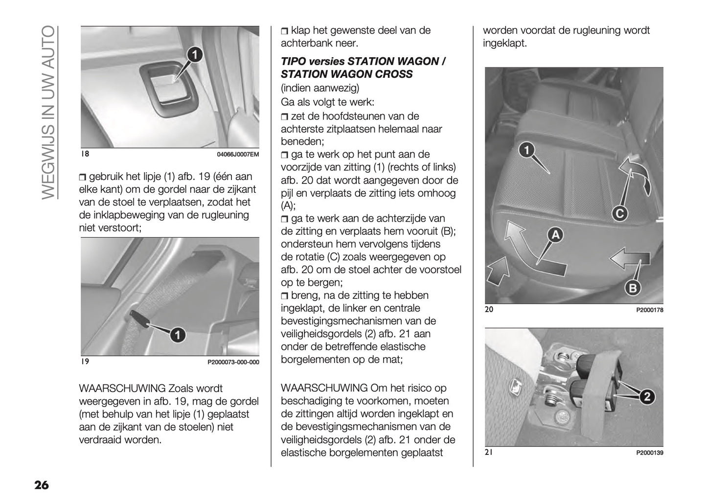 2023 Fiat Tipo 5 Door/Station Wagon Gebruikershandleiding | Nederlands