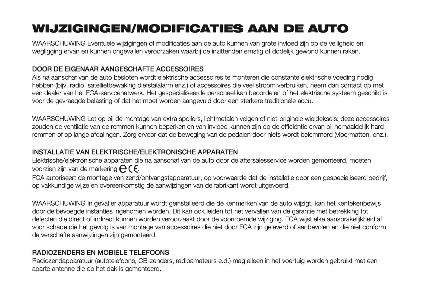 2023 Fiat Tipo 5 Door/Station Wagon Gebruikershandleiding | Nederlands