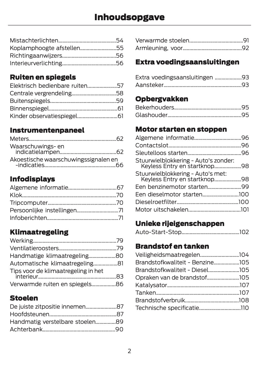 2014-2015 Ford B-Max Gebruikershandleiding | Nederlands