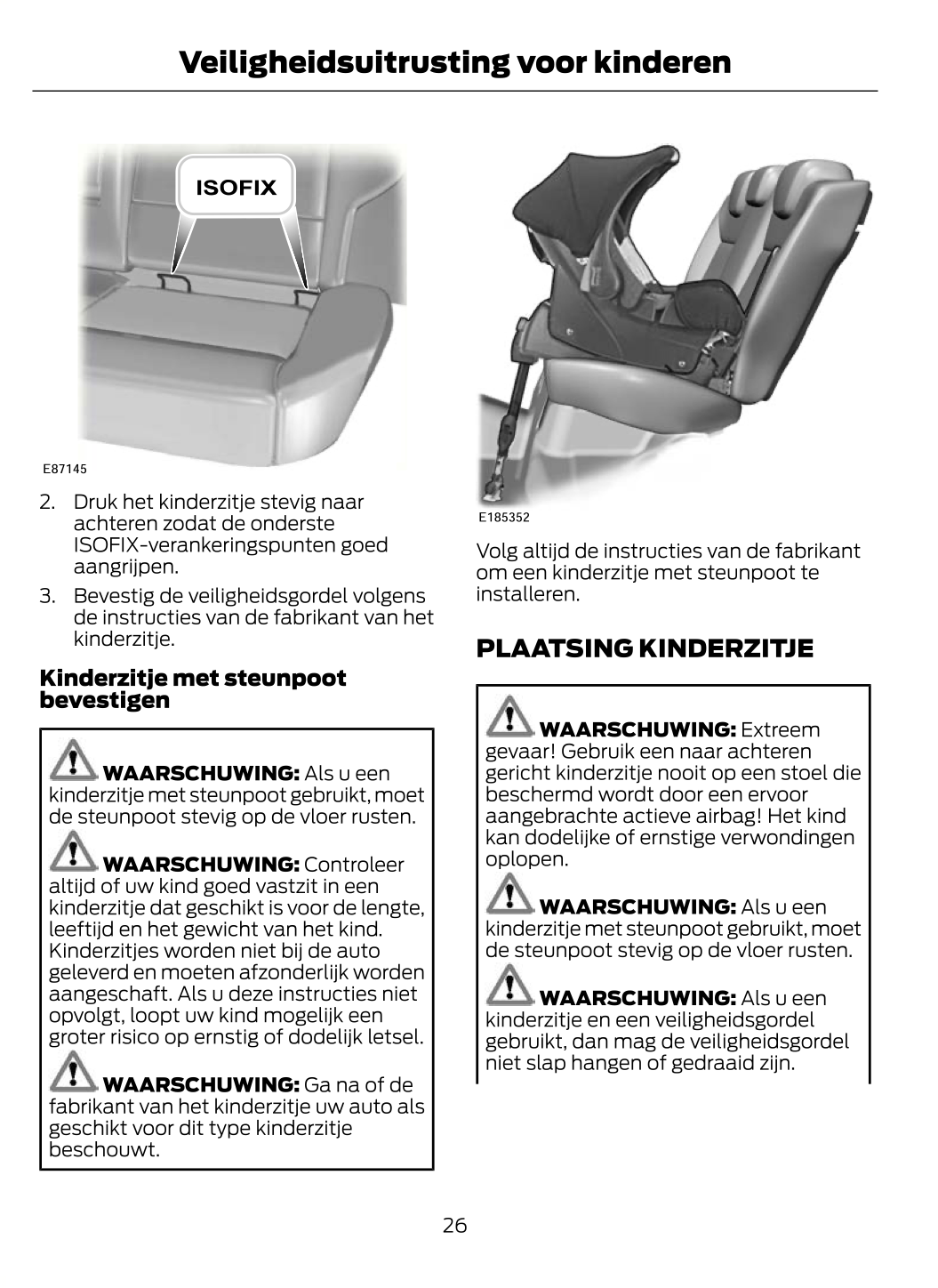 2019-2020 Ford Fiesta Owner's Manual | Dutch
