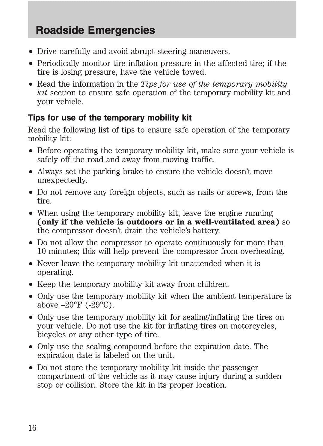 2007 Ford Shelby GT500 Owner's Manual Supplement | English