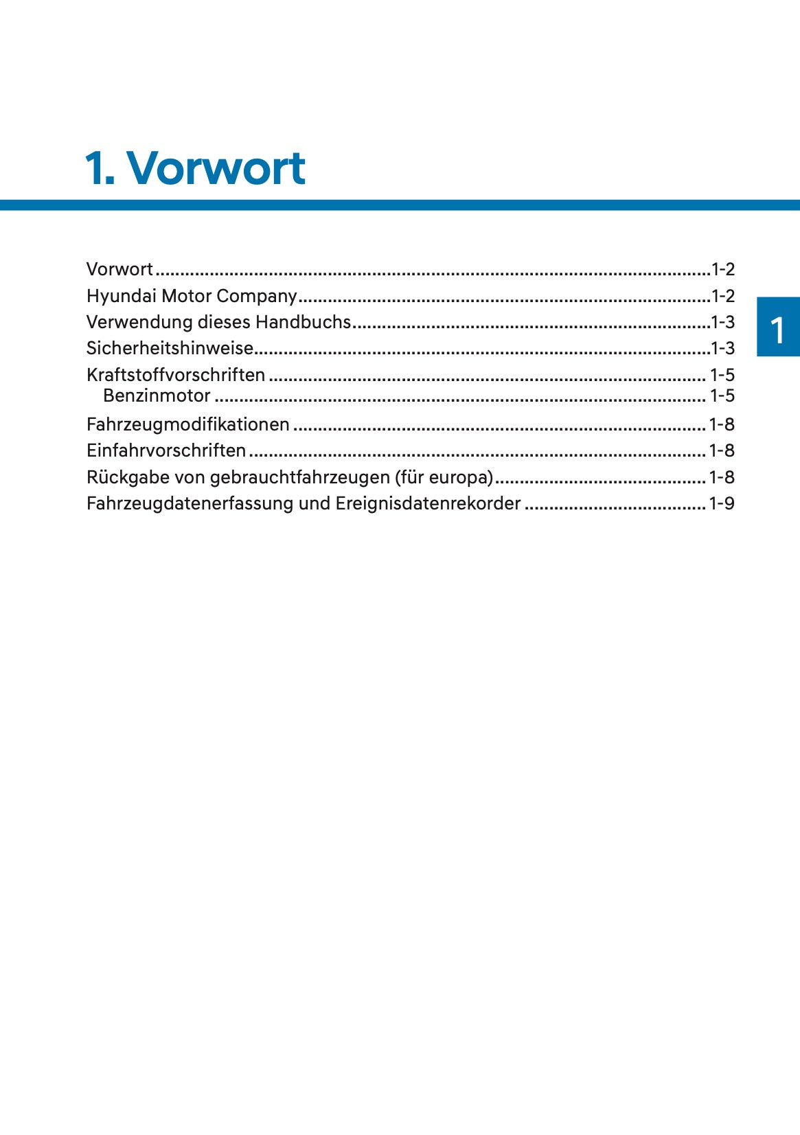 2024 Hyundai i10 Bedienungsanleitung | Deutsch