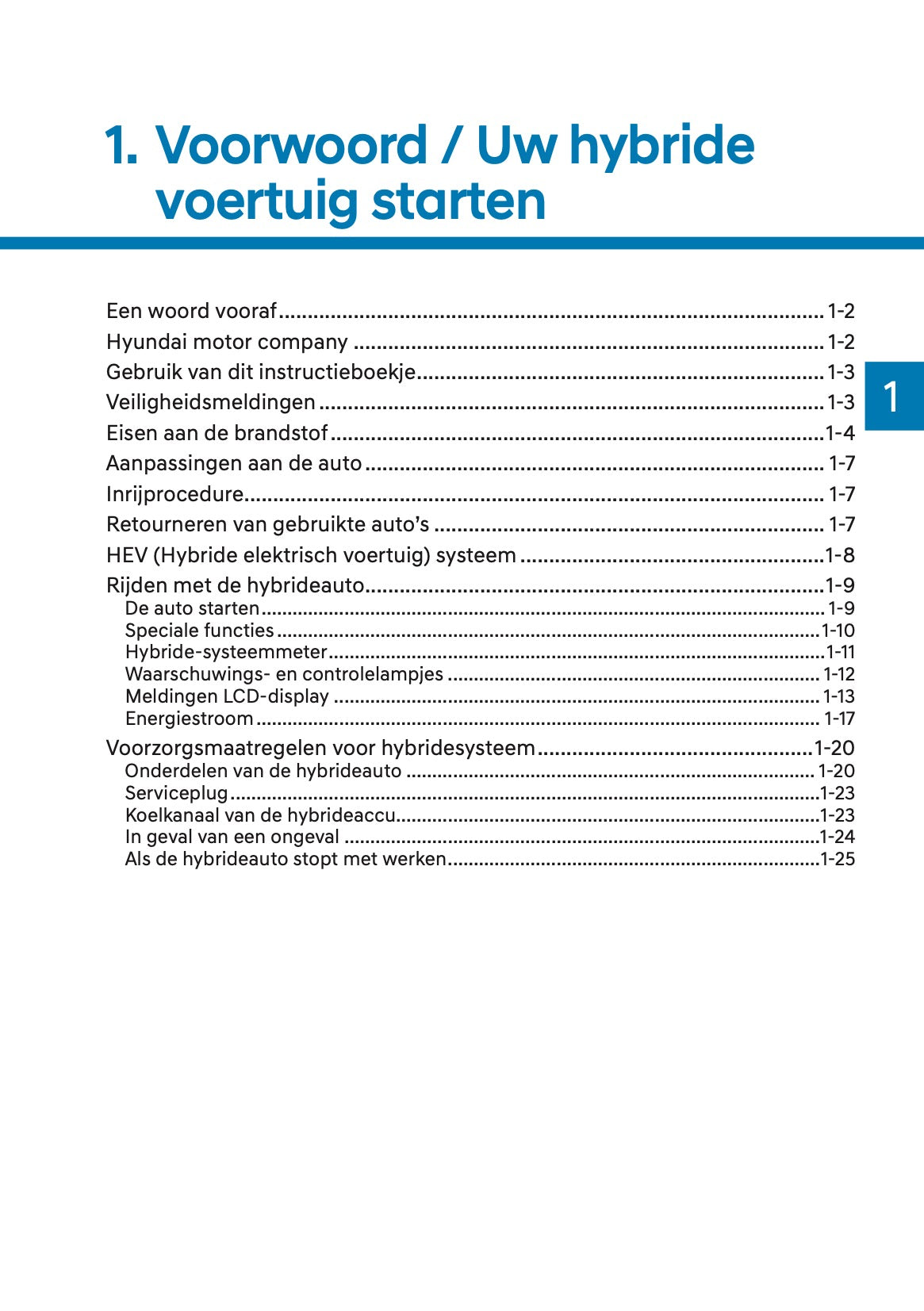 2023 Hyundai Kona Hybrid Gebruikershandleiding | Nederlands