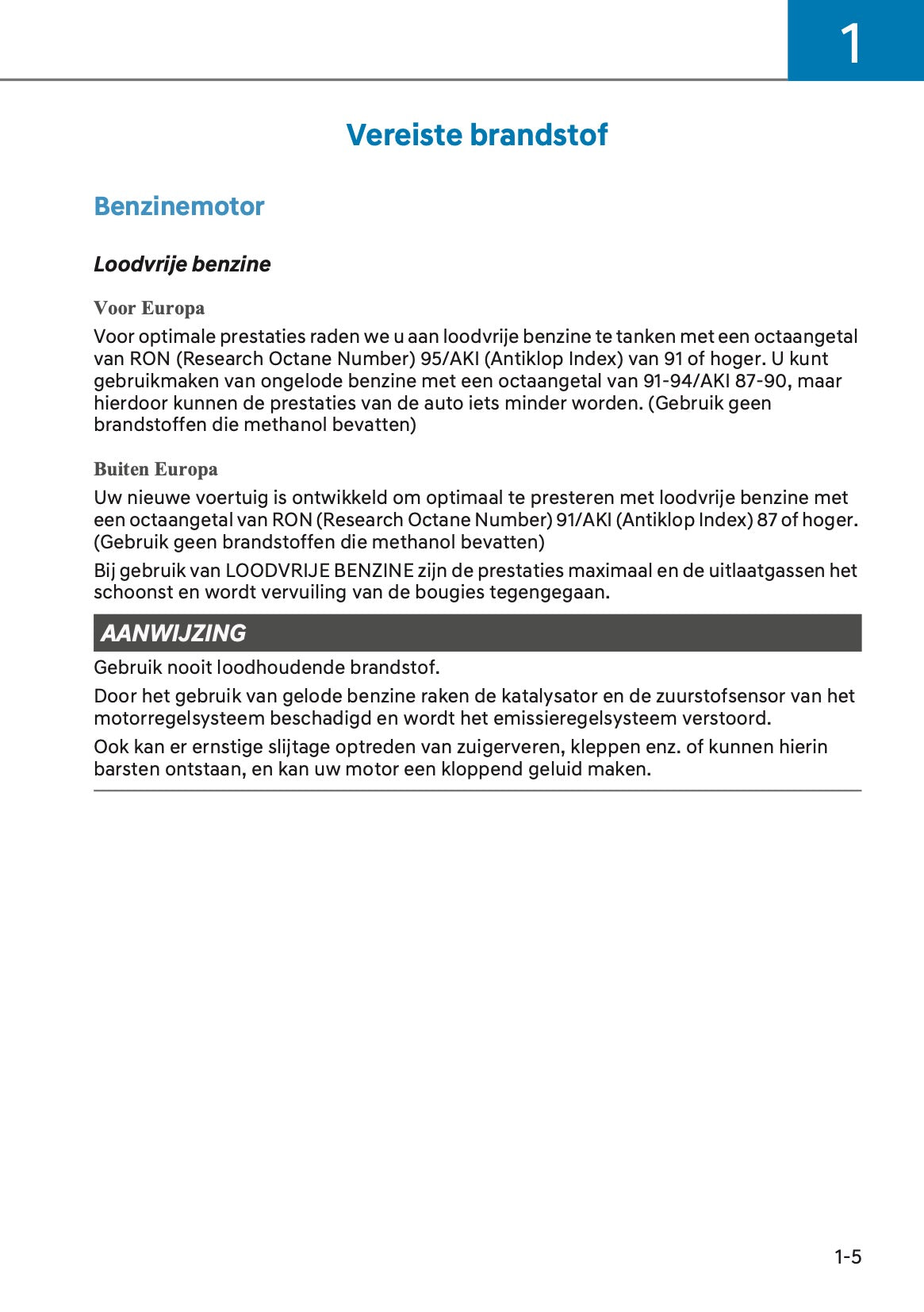 2024-2025 Hyundai Kona Hybrid Owner's Manual | Dutch