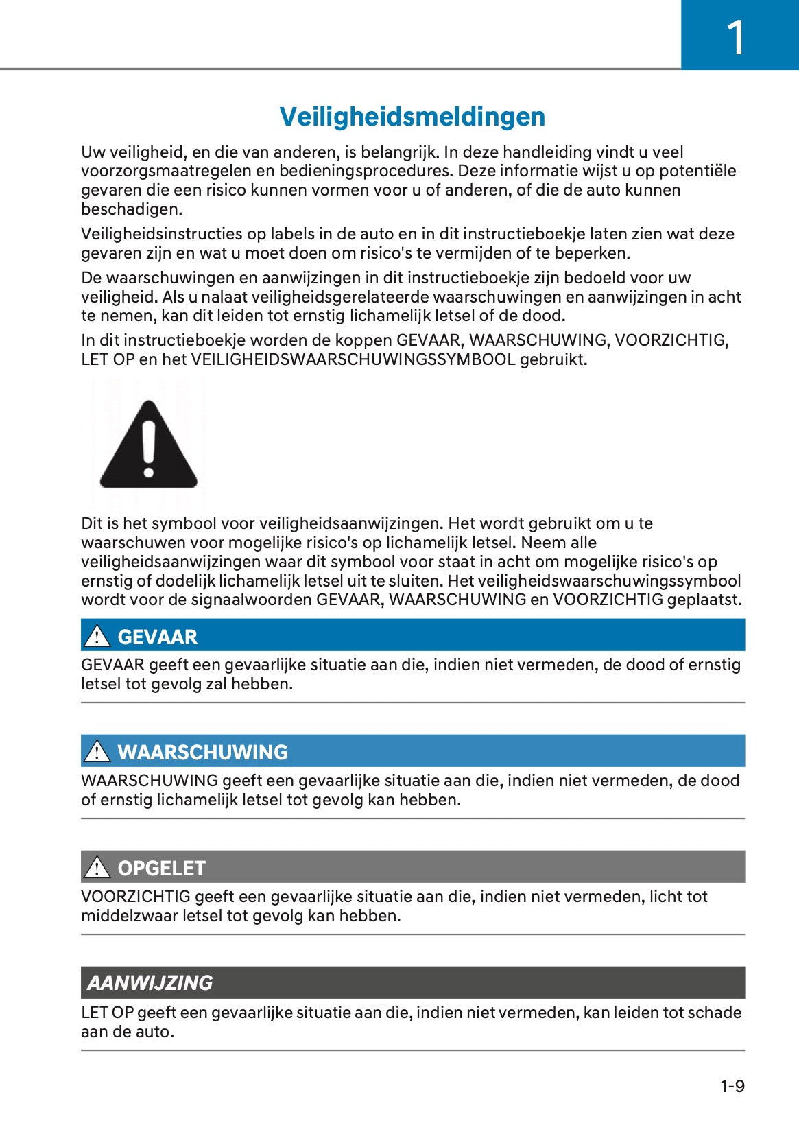 2024-2025 Hyundai Kona Hybrid Owner's Manual | Dutch