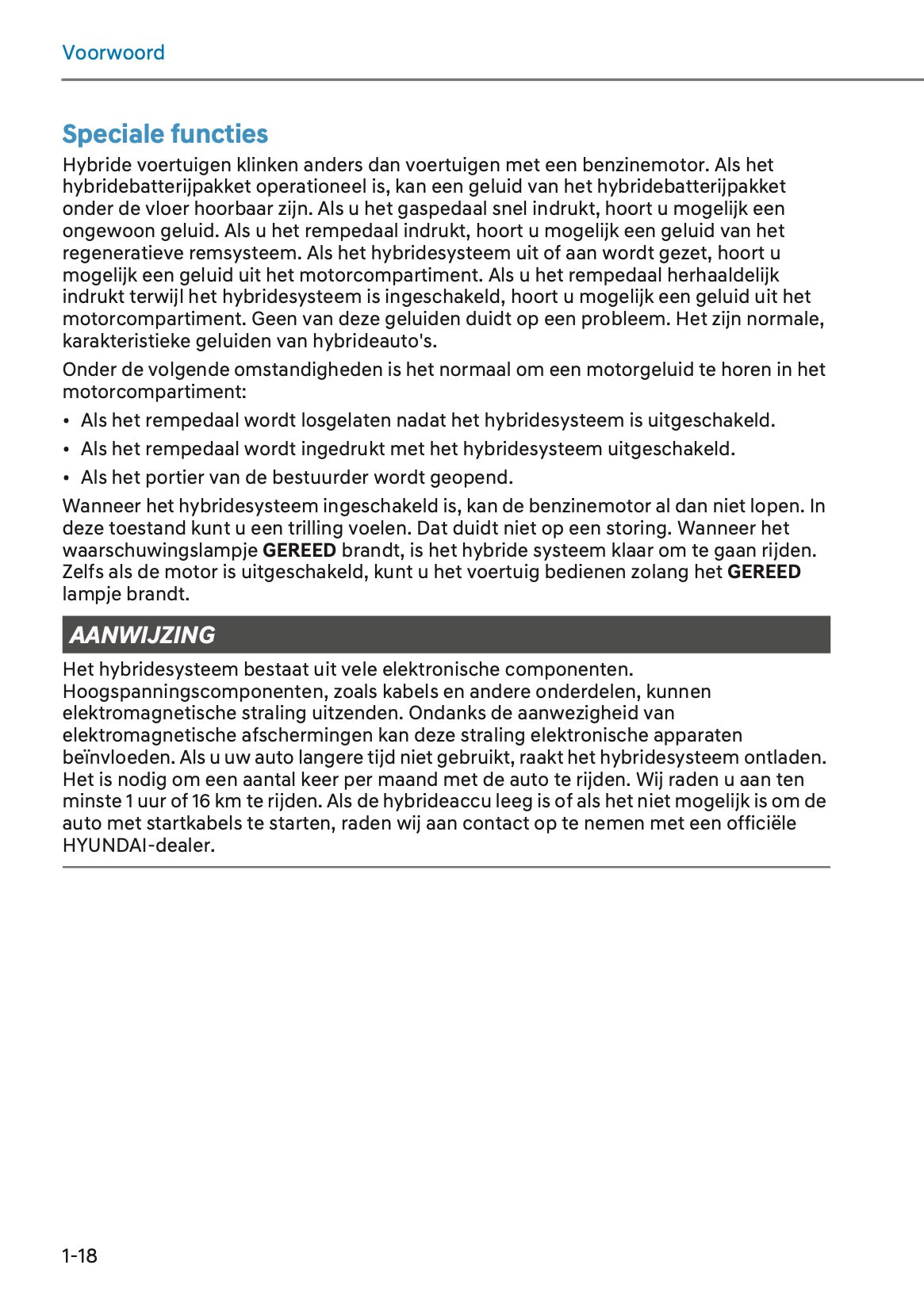 2024-2025 Hyundai Kona Hybrid Owner's Manual | Dutch