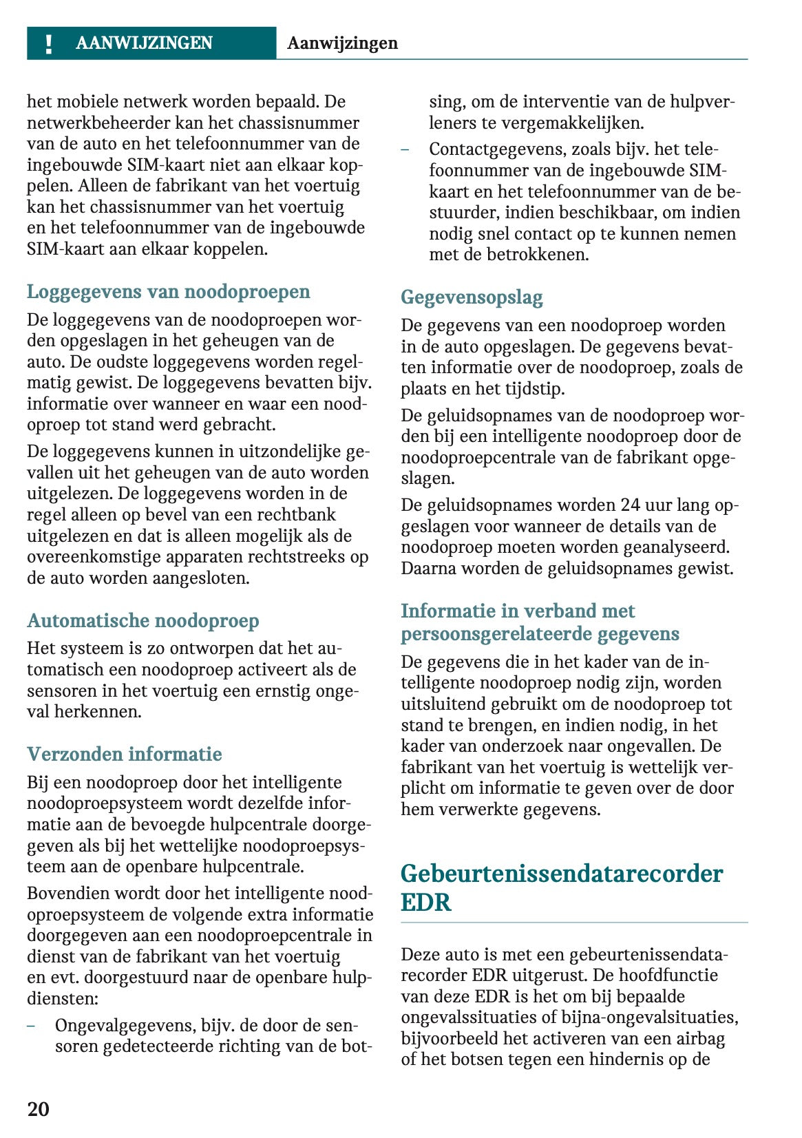 2024 Mini Countryman Electric Owner's Manual | Dutch